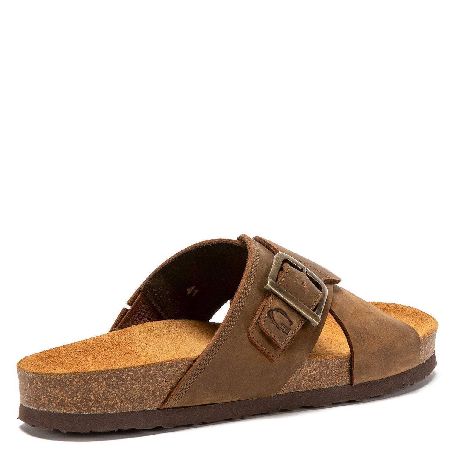 Sandalia Semi Abierta  Quintay  Guante  Chocolate  0035371-4