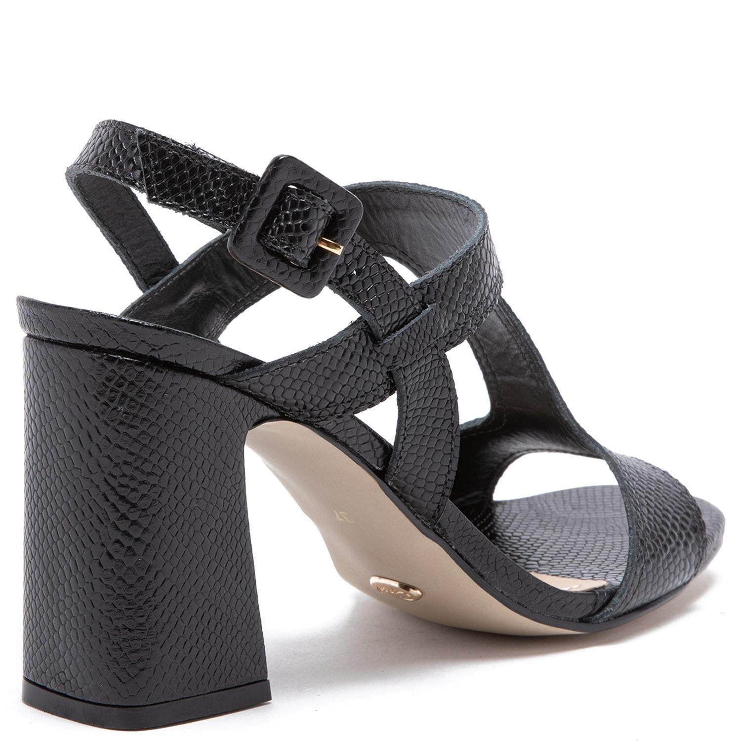 Sandalia  0307  Gacel  Negro  0658992-3