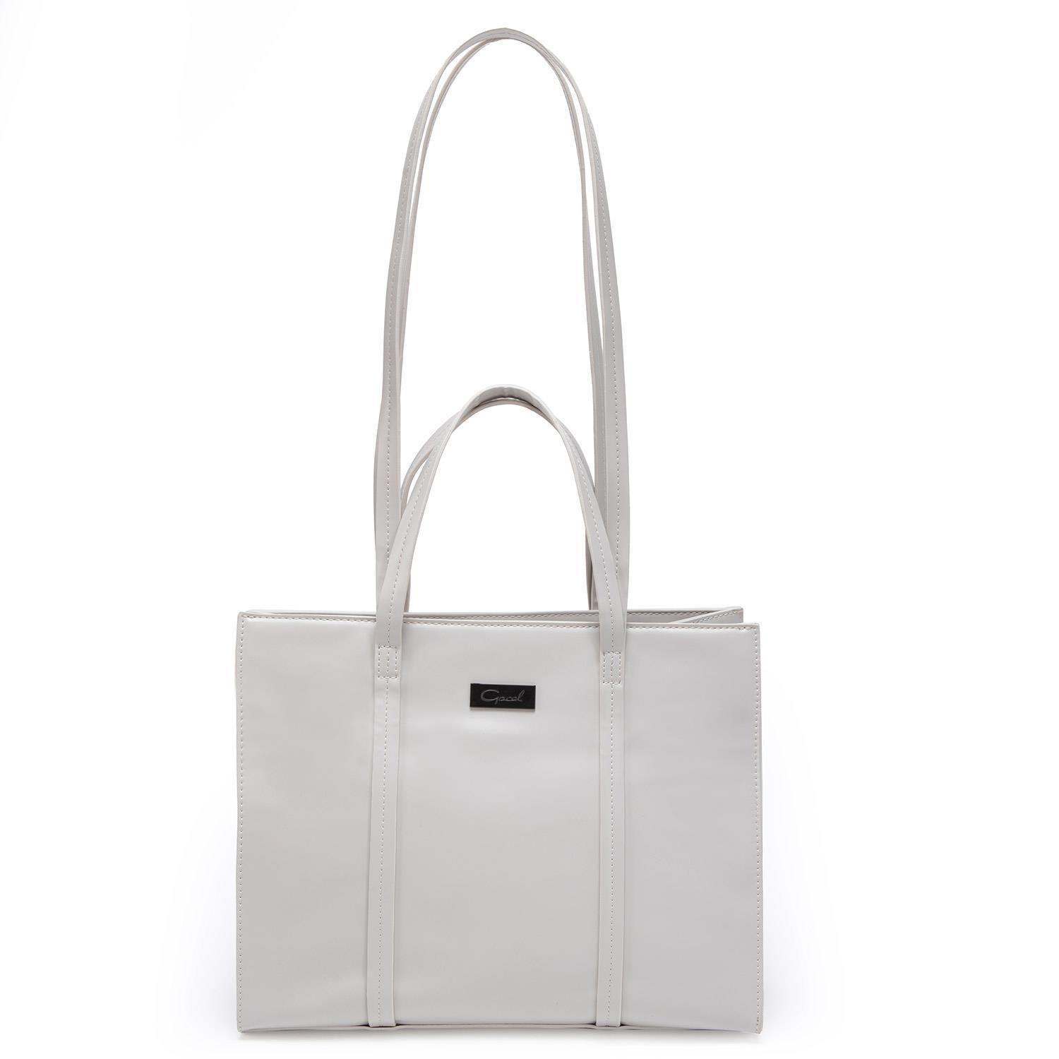 Cartera  Shopping  Gacel  Gris  Car2942-0