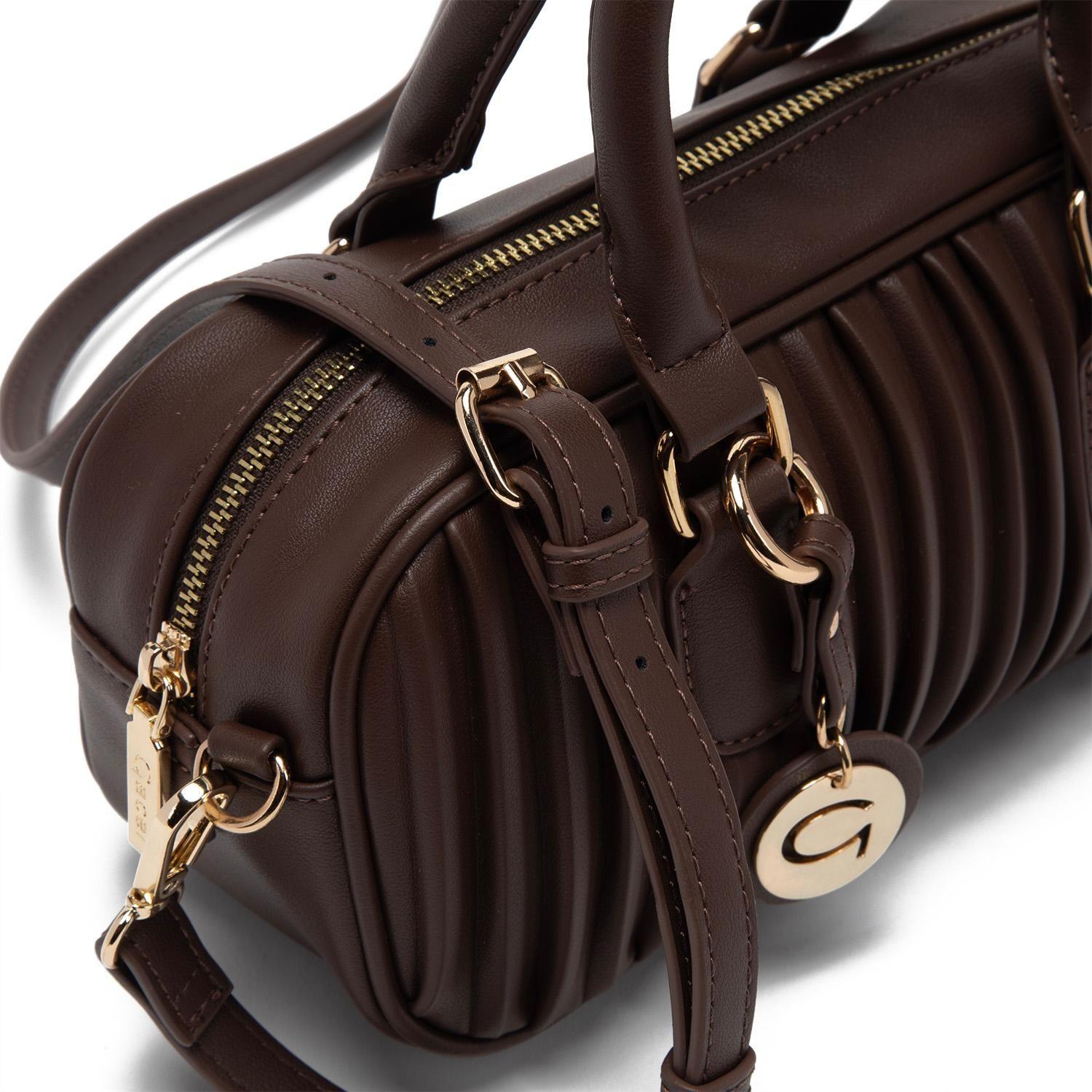Cartera  Dos Asas Pequeña  Gacel  Chocolate  Car3352-4