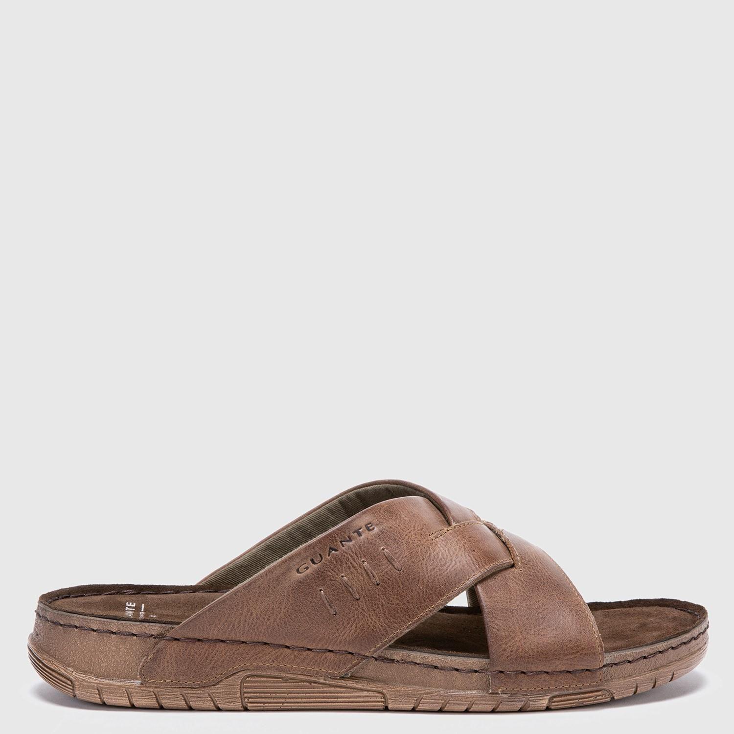 Sandalia Semi Abierta  Bondi  Guante  Cafe  0035359-0