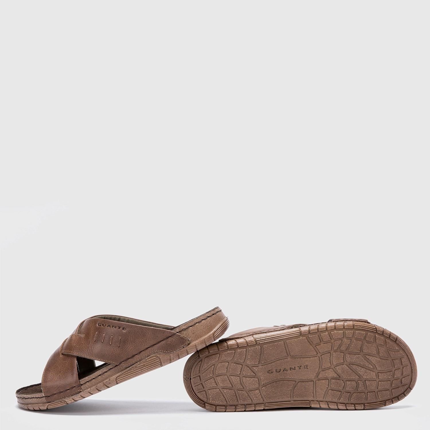 Sandalia Semi Abierta  Bondi  Guante  Cafe  0035359-3