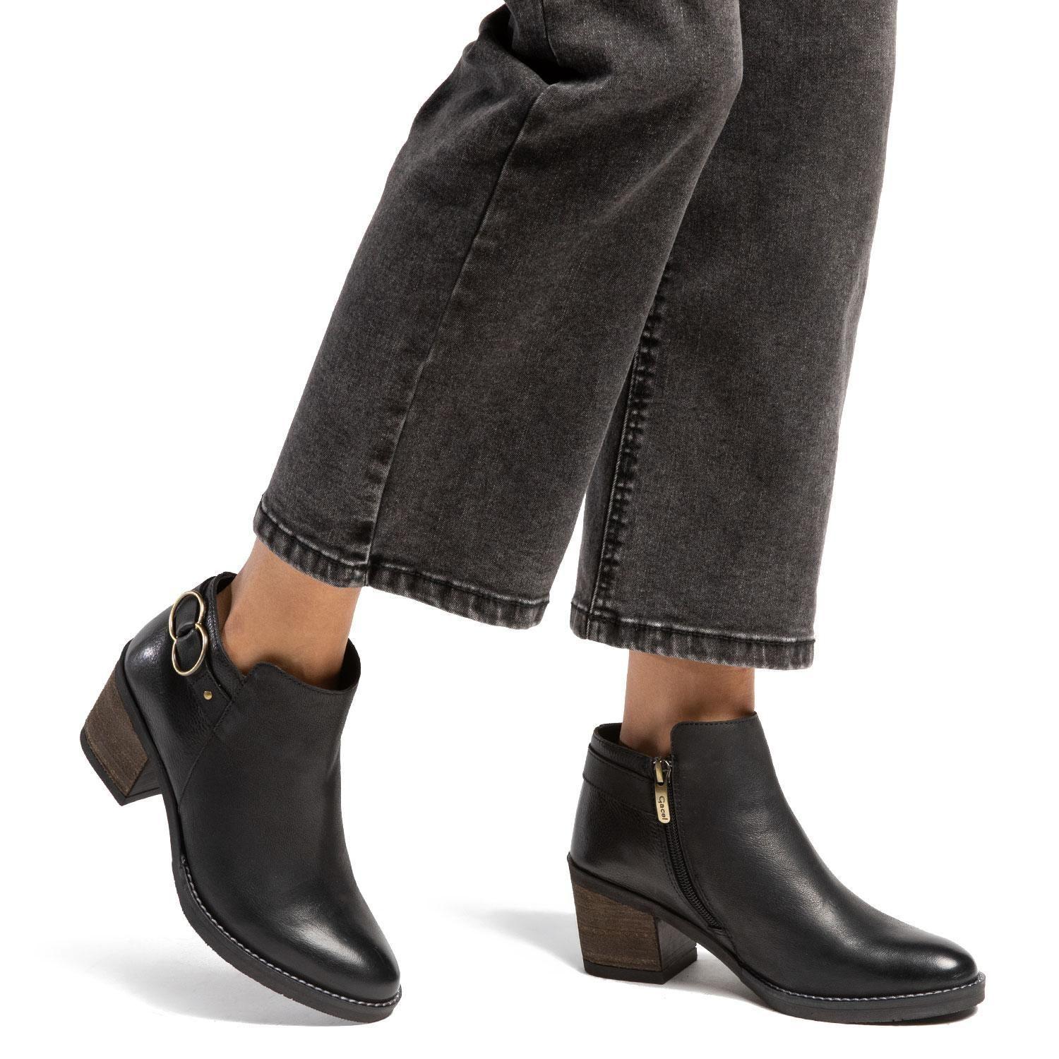 Bootie  Piera  Gacel  Negro  0660960-1