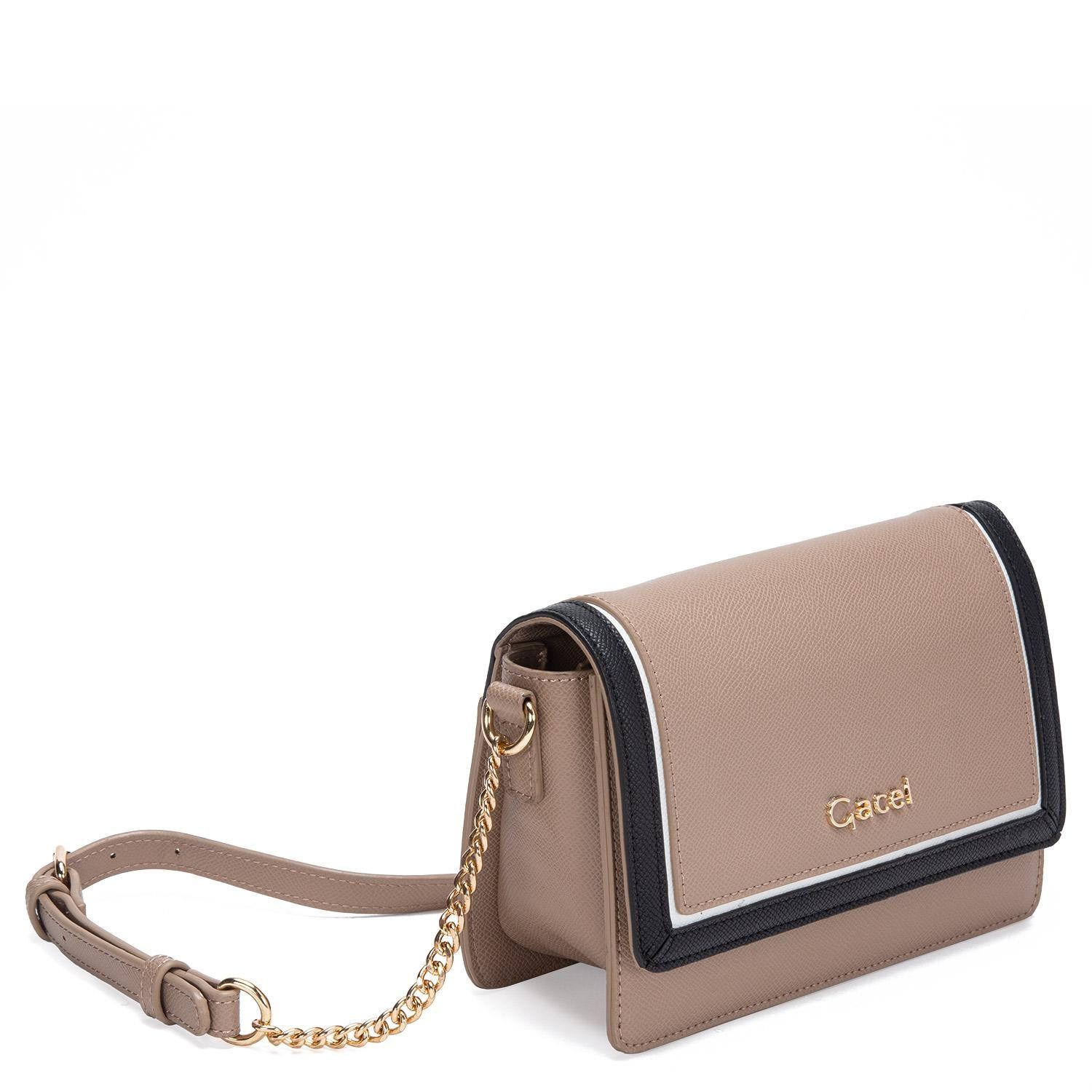Cartera  Retro Tapa  Gacel  Taupe  Car3170-2