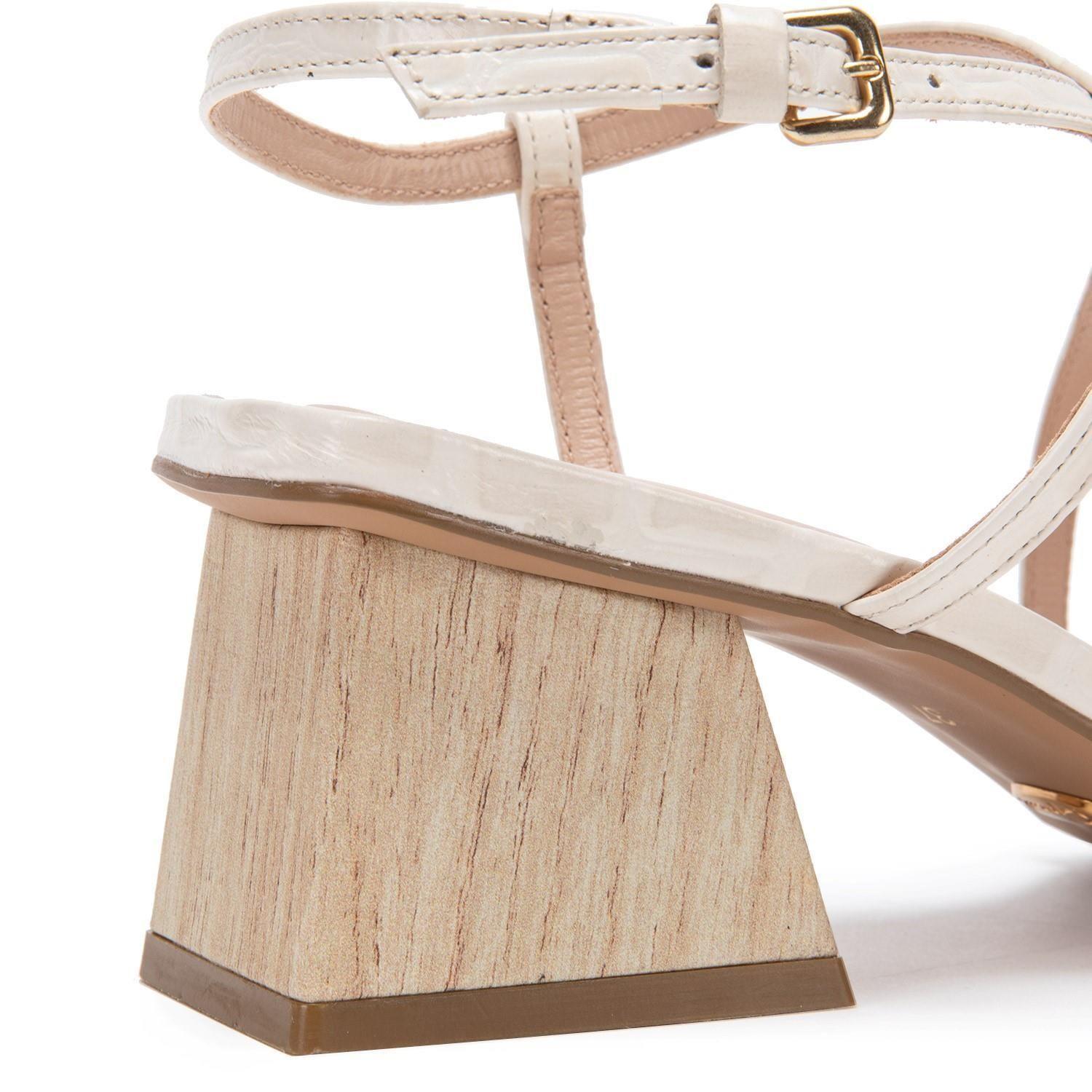 Sandalia  Mina  Gacel  Crema  0659045-2