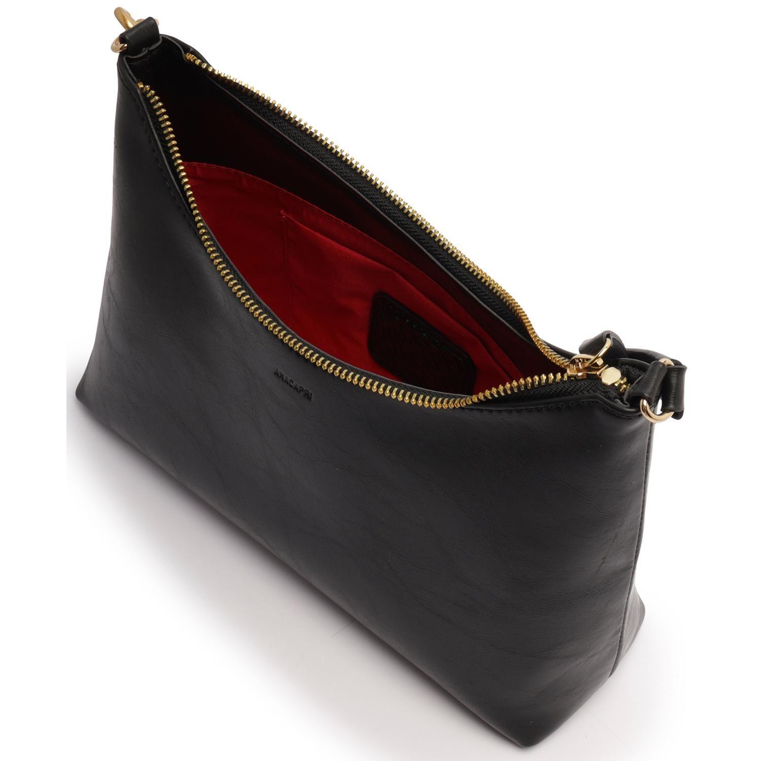 Cartera  Oval Peque  Anacapri  Negro  C5001619570001-2