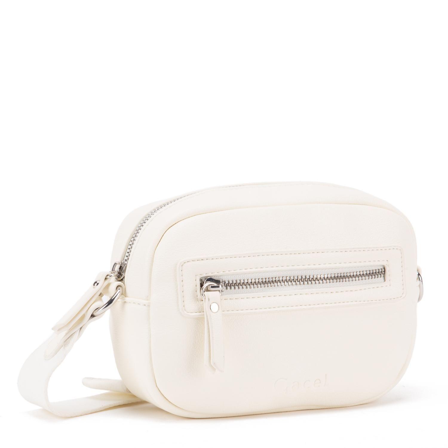 Cartera  Bandolera Pequeña  Gacel  Blanco  Car3374-2