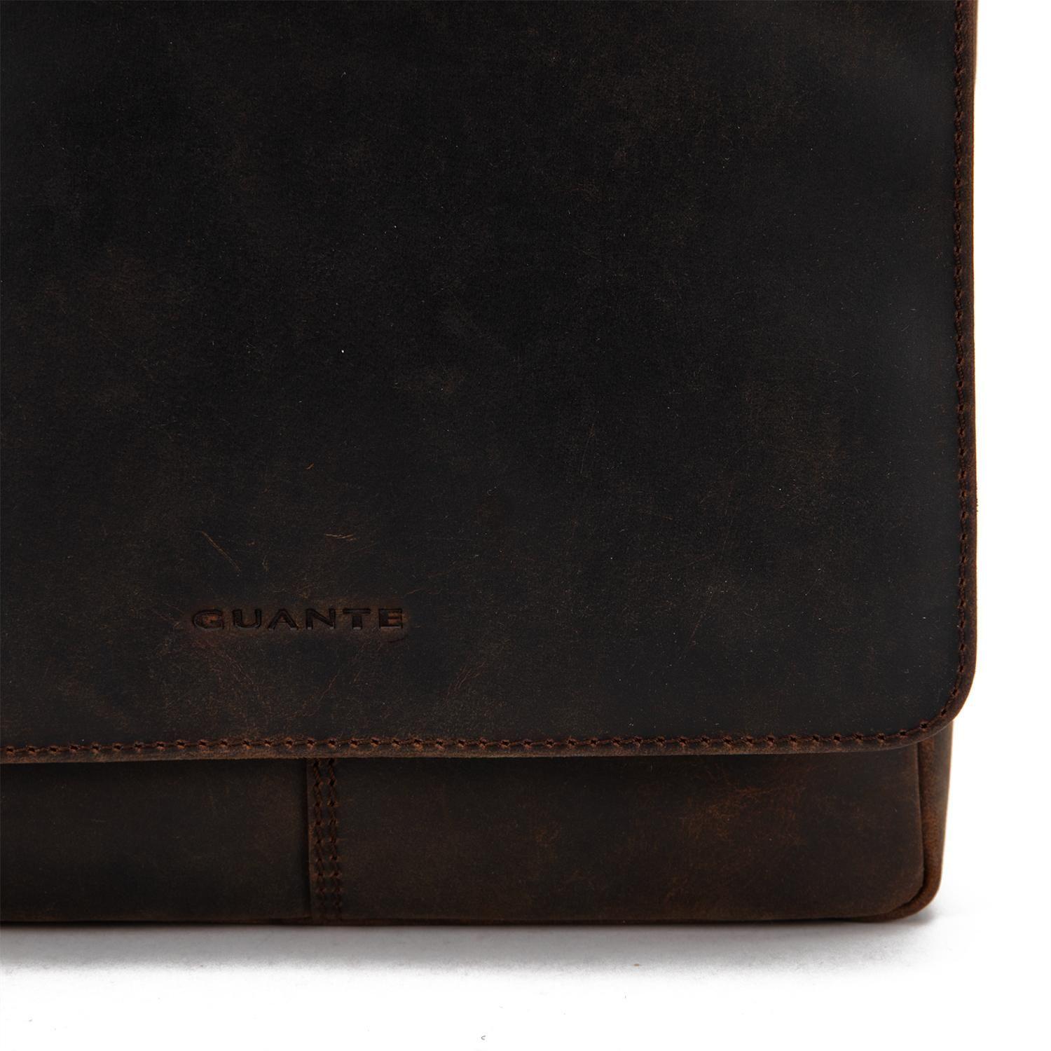 Bolso de cuero hombre Guante chocolate Morral-3