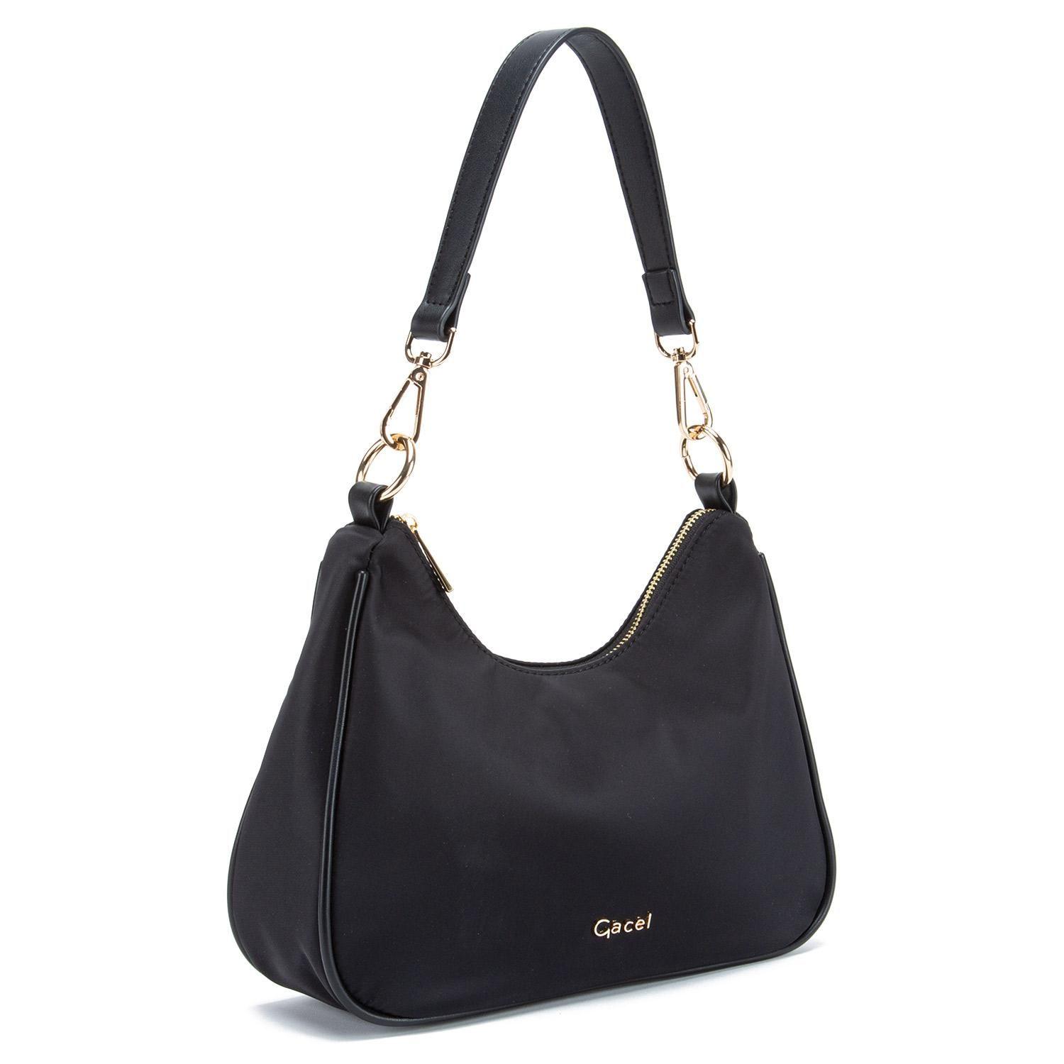 Cartera  Oval  Gacel  Negro  Car3319-2