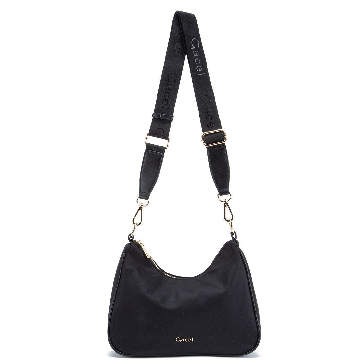 Cartera  Oval  Gacel  Negro  Car3319-4
