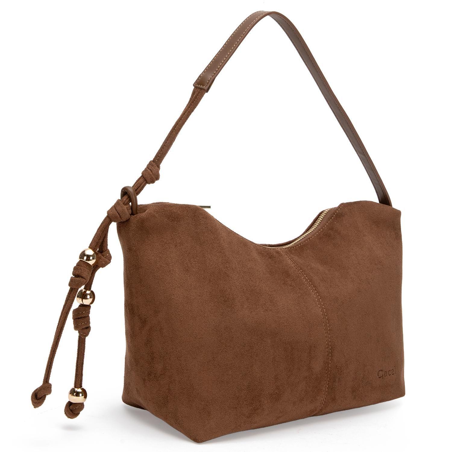 Cartera  Oval  Gacel  Chocolate  Car3462-1