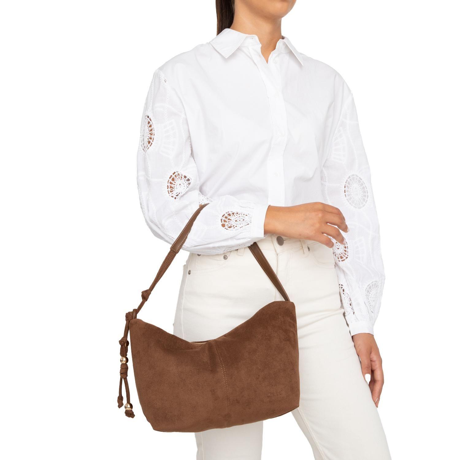 Cartera  Oval  Gacel  Chocolate  Car3462-6