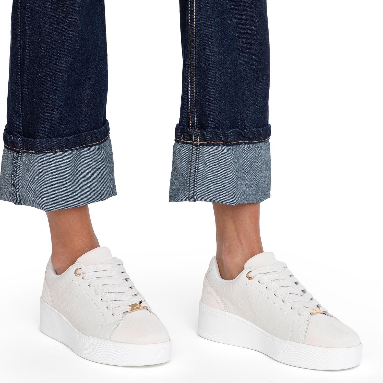 Zapatilla  Lacy  Gacel  Crema  0660868-1