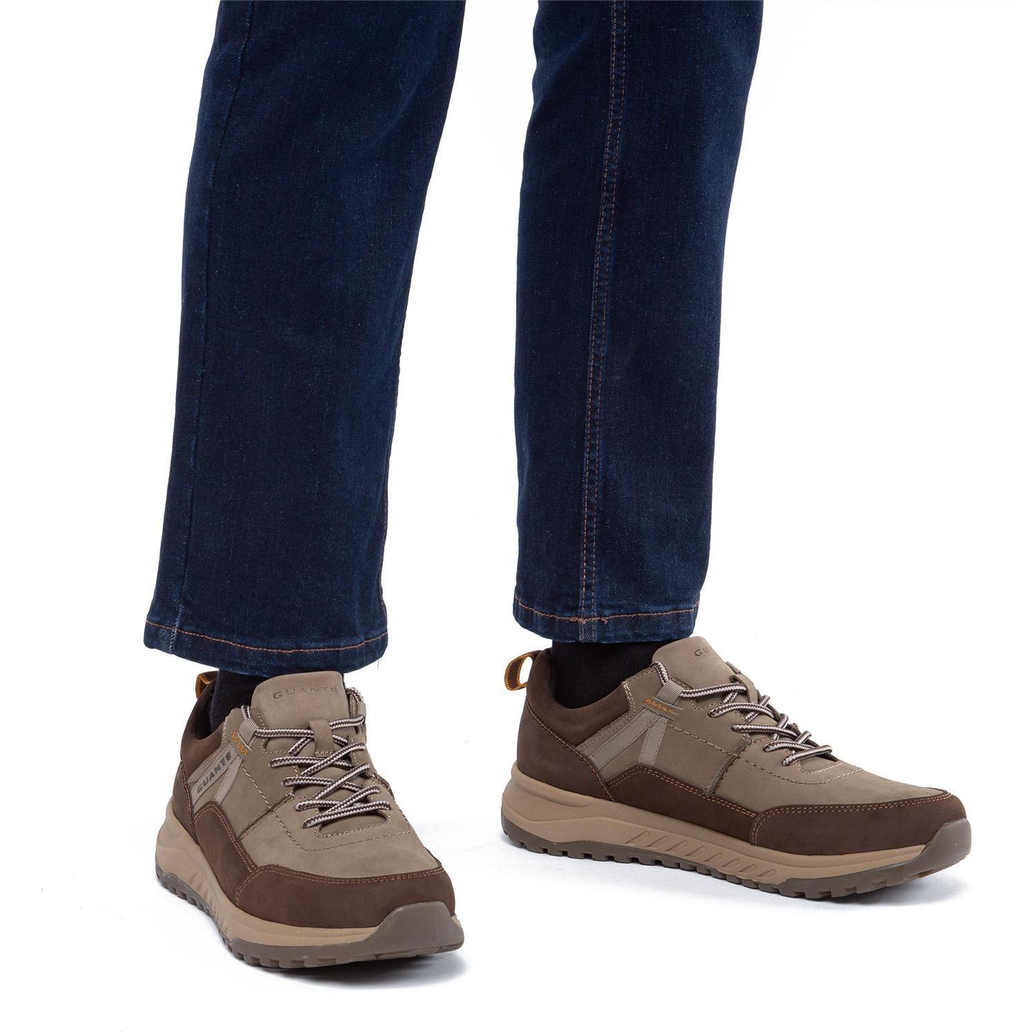 Zapato de cuero hombre Guante café Nairobi-1