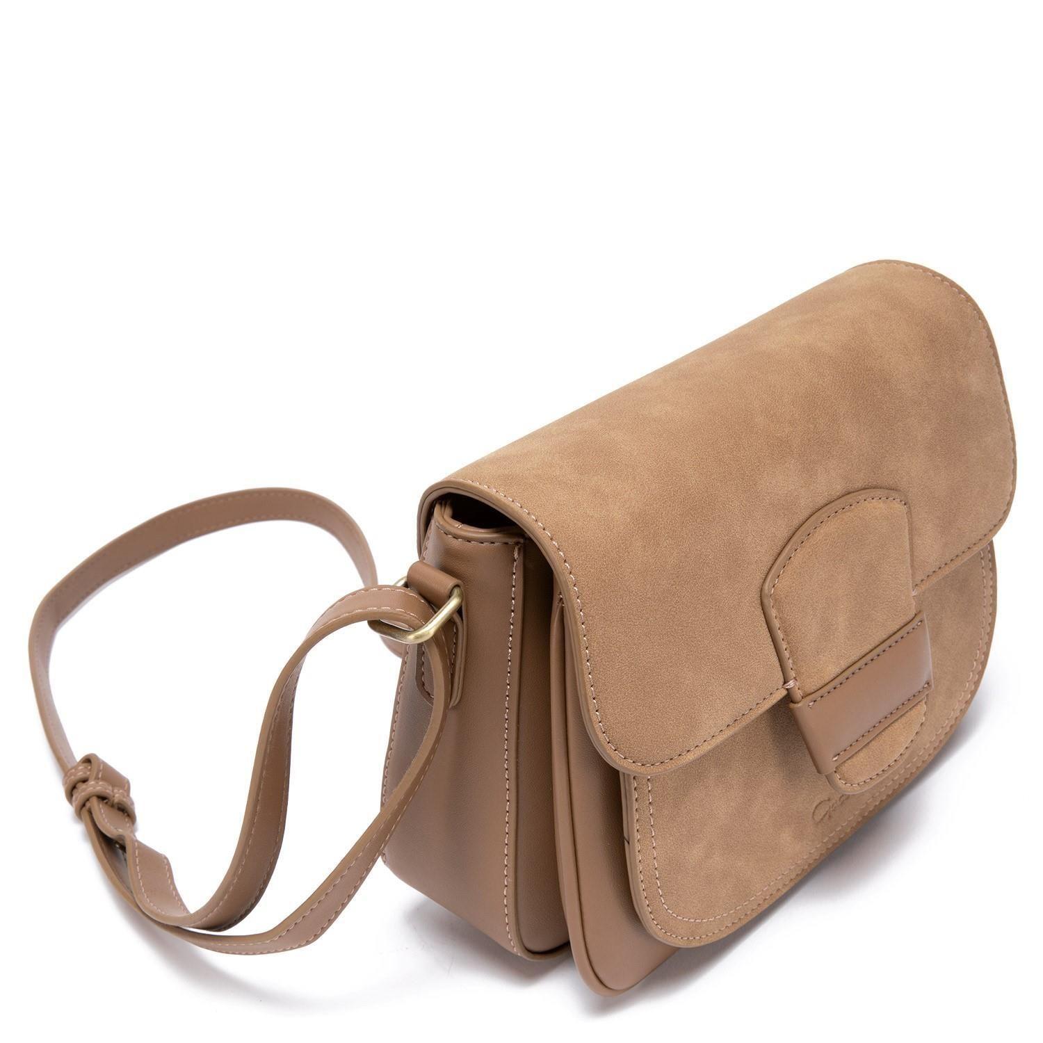 Cartera  Bandolera Grande  Gacel  Arena  Car2912-2