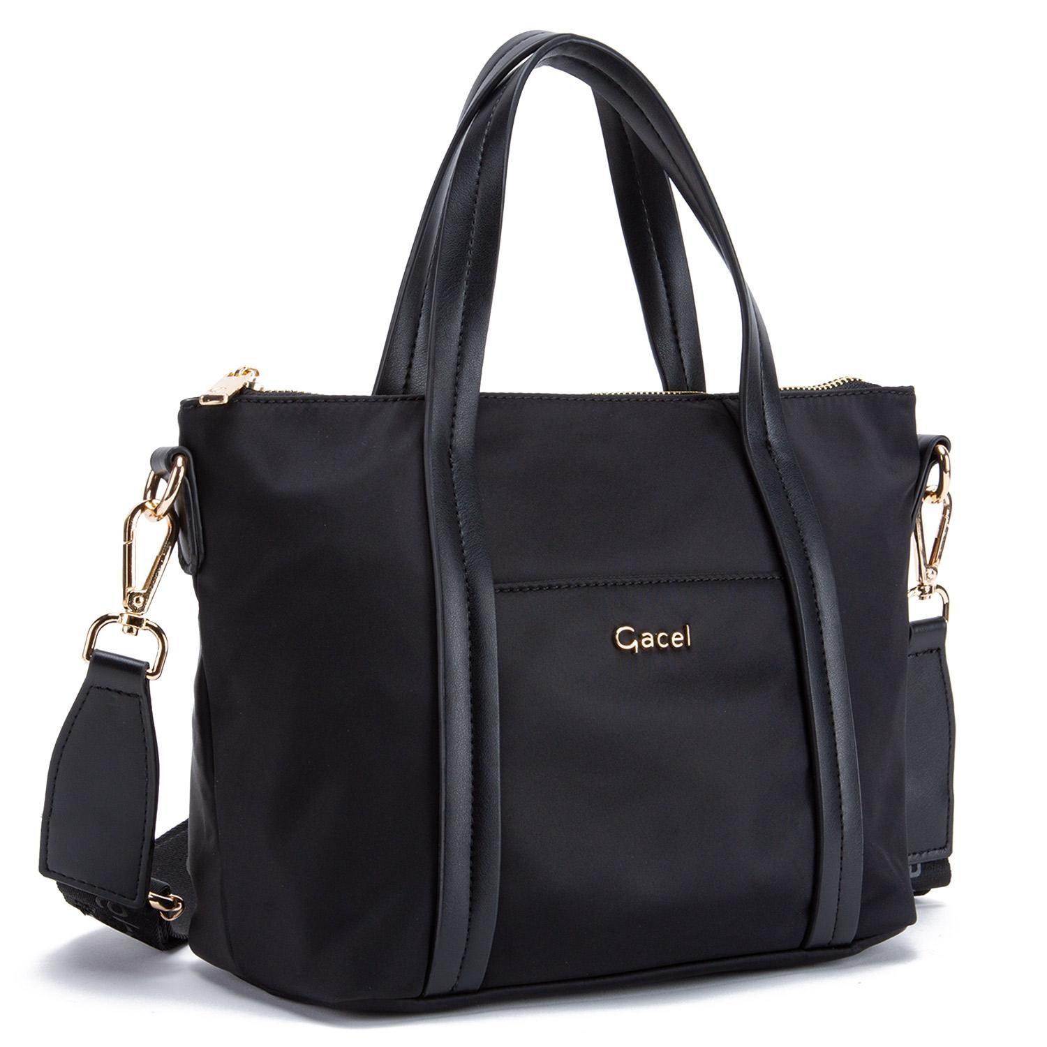 Cartera  Bandolera Grande  Gacel  Negro  Car3318-2