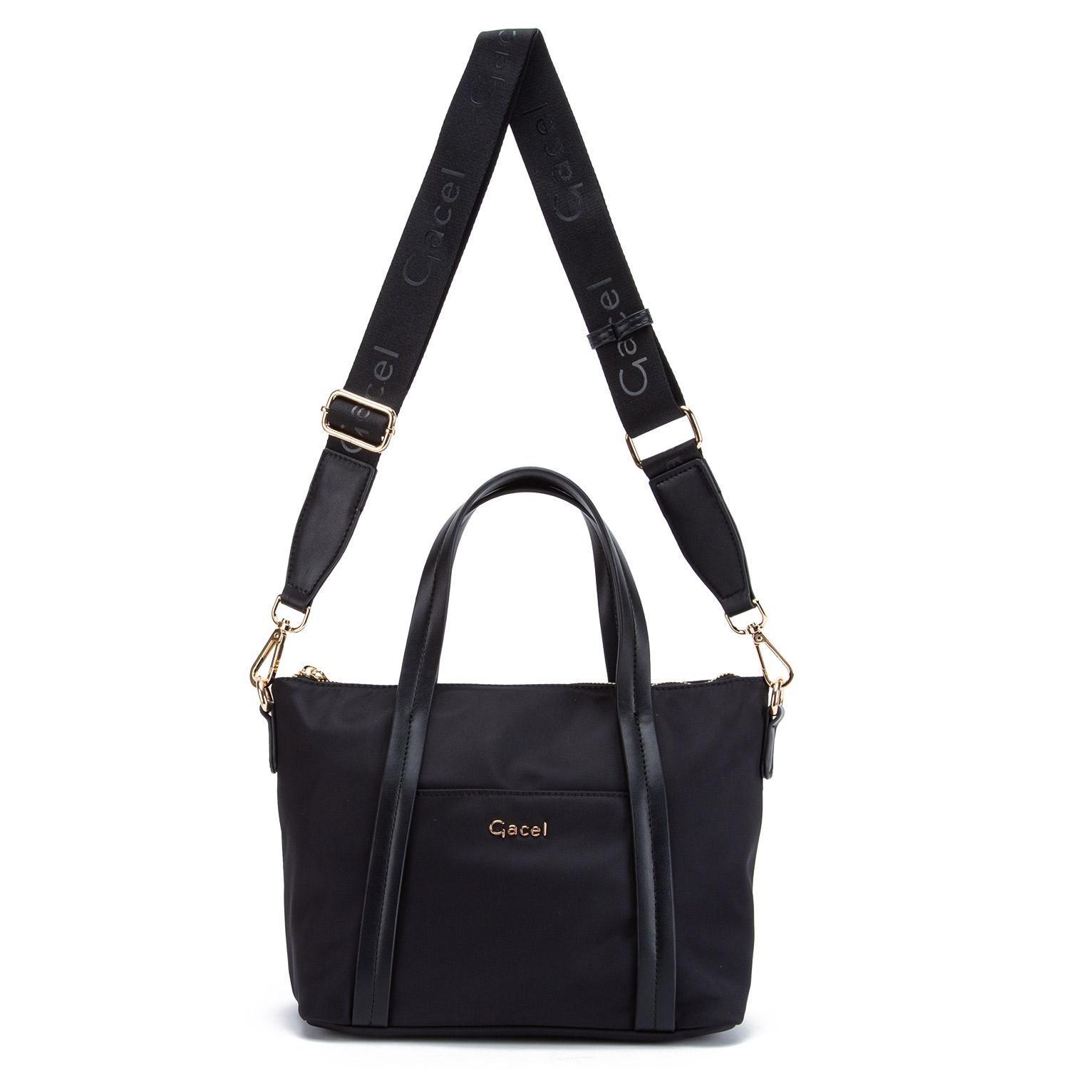 Cartera  Bandolera Grande  Gacel  Negro  Car3318-4