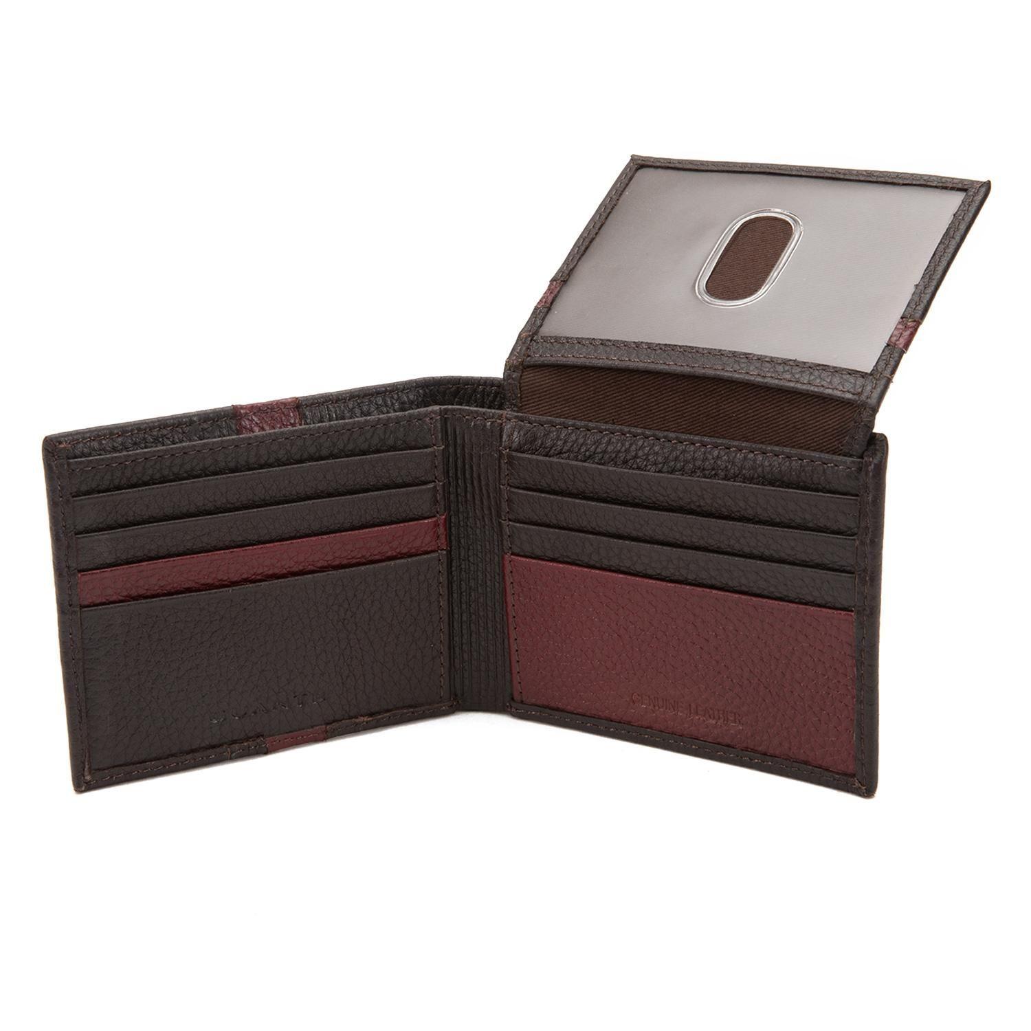 Billetera  Bill Flap  Guante  Burdeo  Bi485-2