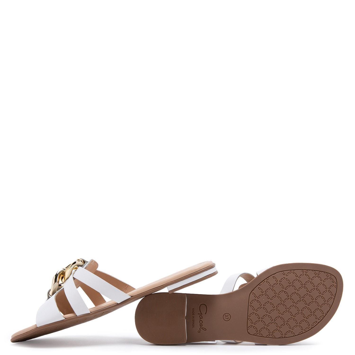 Sandalia  Sandy  Gacel  Blanco  0659089-2