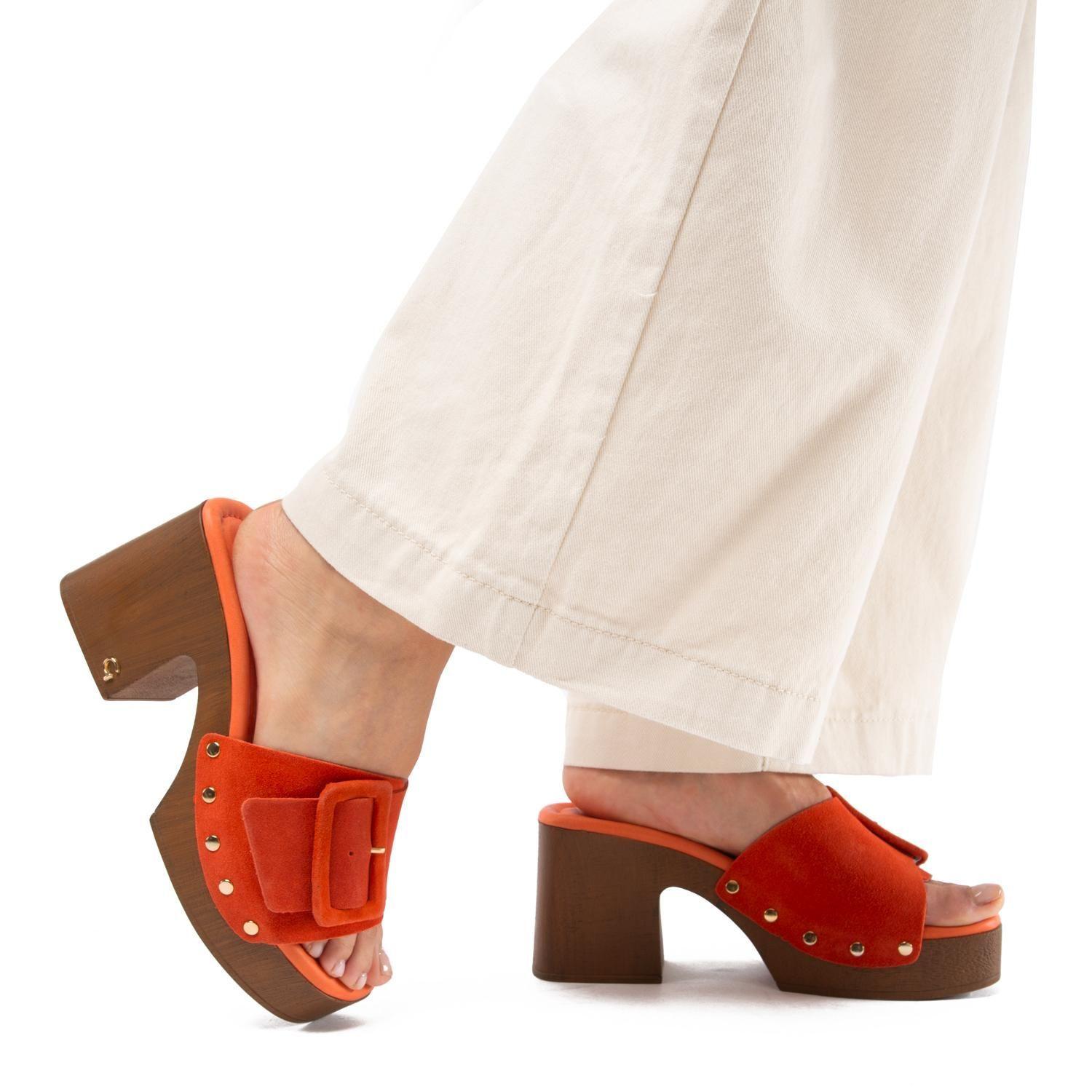 Sandalia  Daisy  Gacel  Naranjo  0660358-1