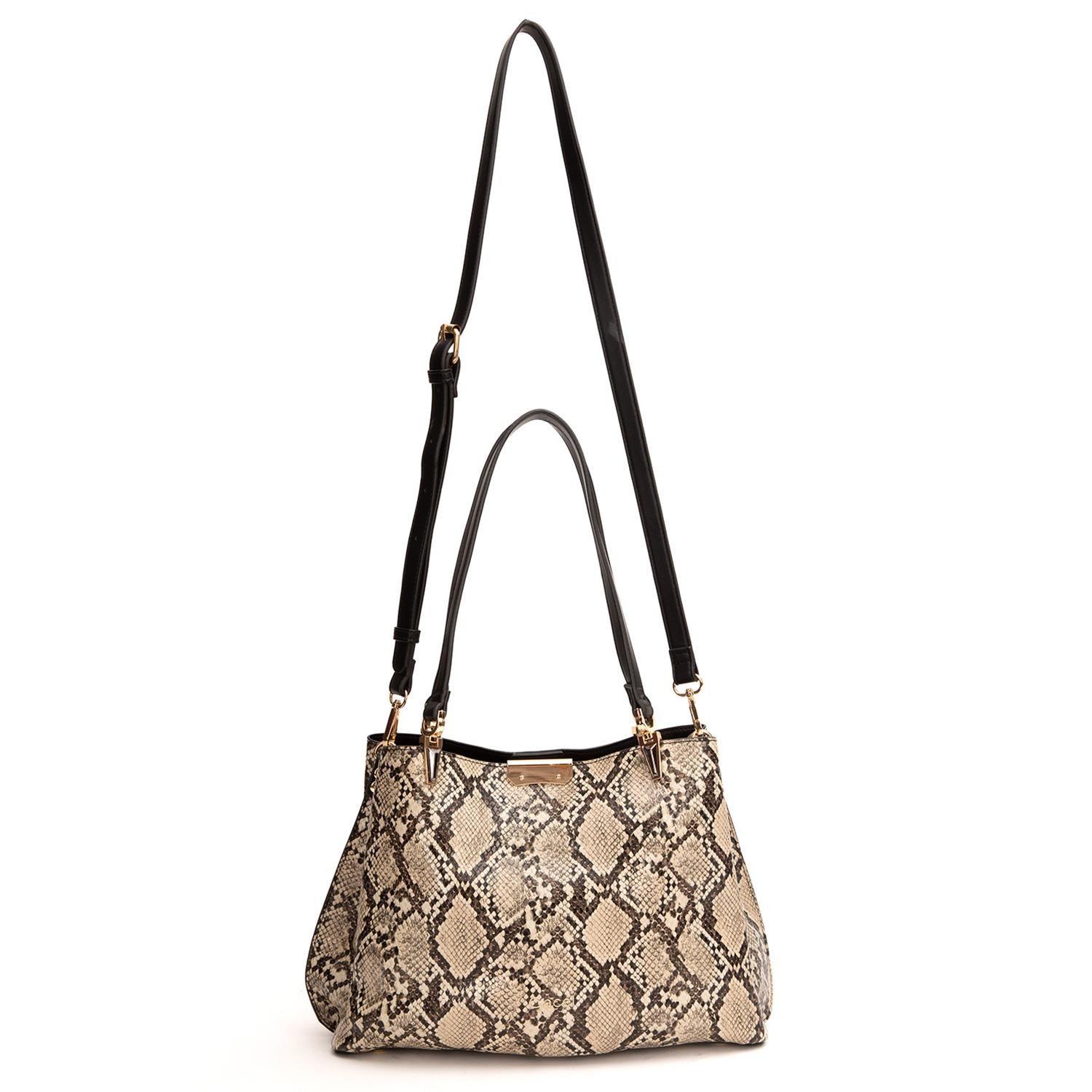 Cartera  Dos Asas Grande  Gacel  Off White  Car3413-0