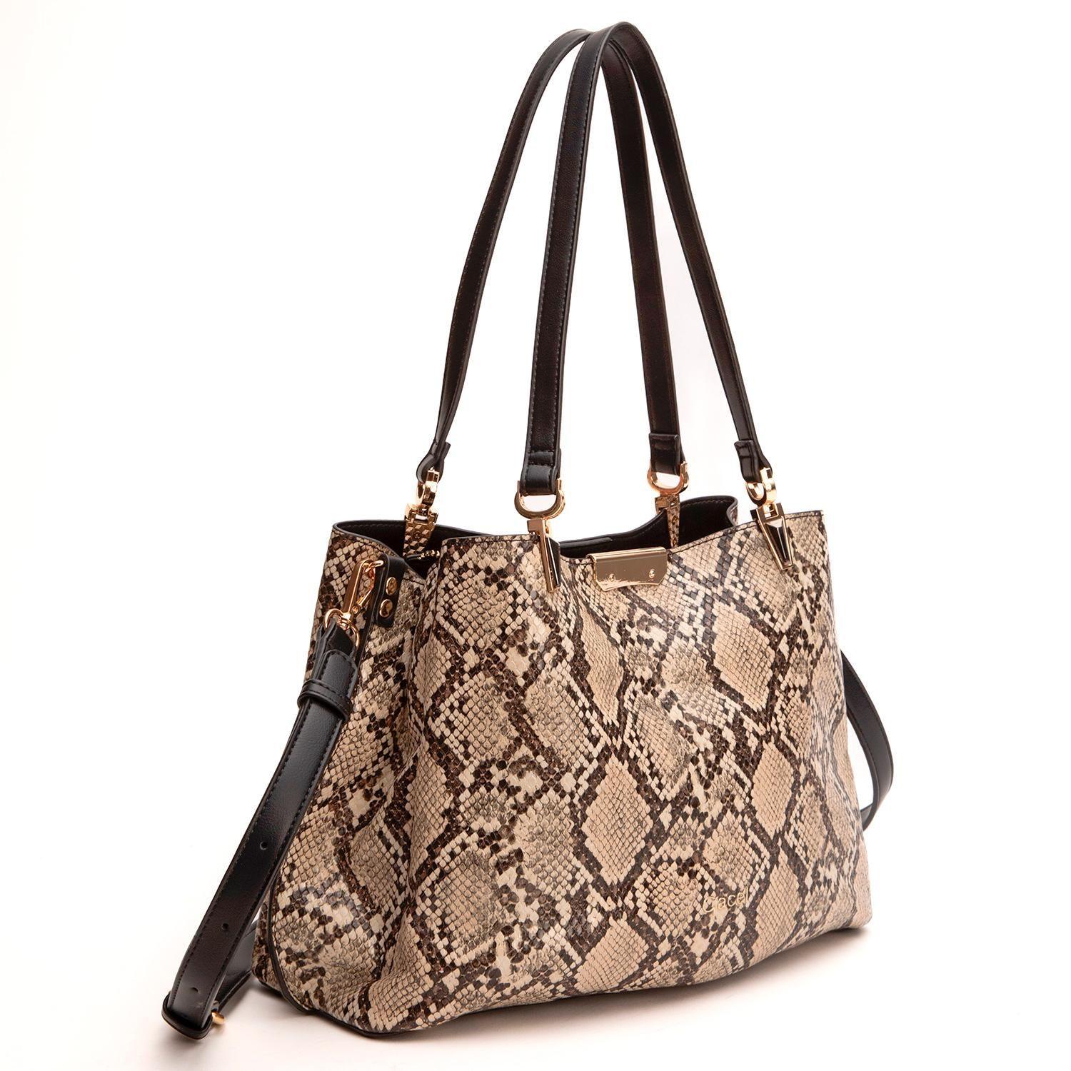 Cartera  Dos Asas Grande  Gacel  Off White  Car3413-3