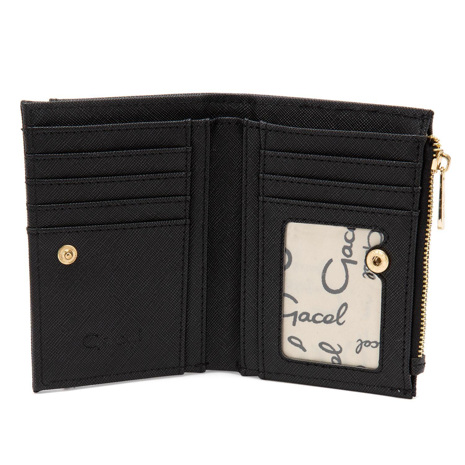 Billetera  Tarjetero  Gacel  Negro  Bil0381-2