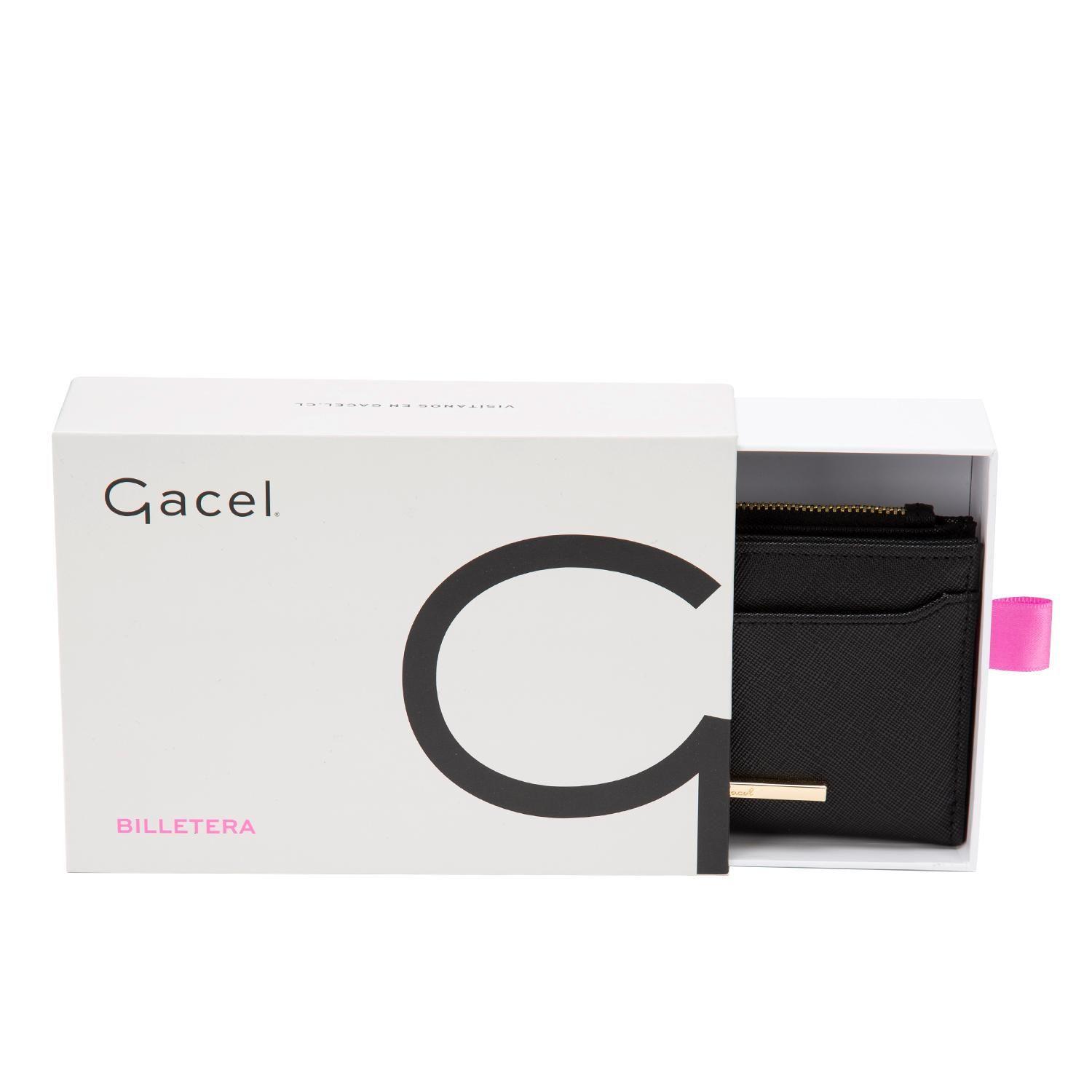 Billetera  Tarjetero  Gacel  Negro  Bil0381-3