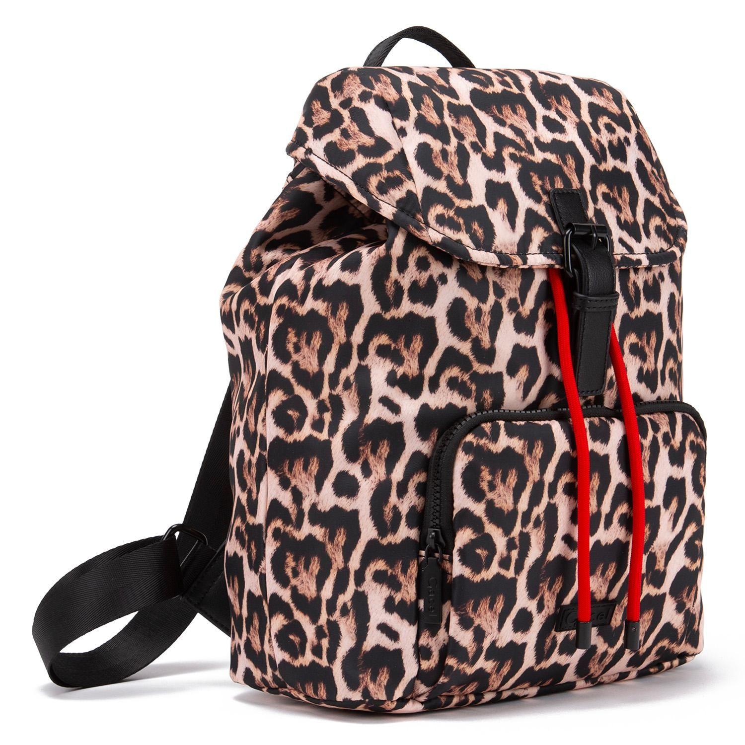 Mochila  Grande  Gacel  Leopardo  Car3392-2