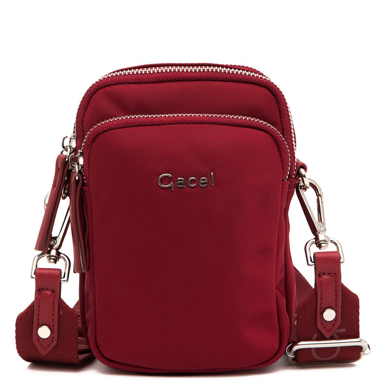 Cartera  Bandolera Pequeña  Gacel  Burdeo  Car3421-2