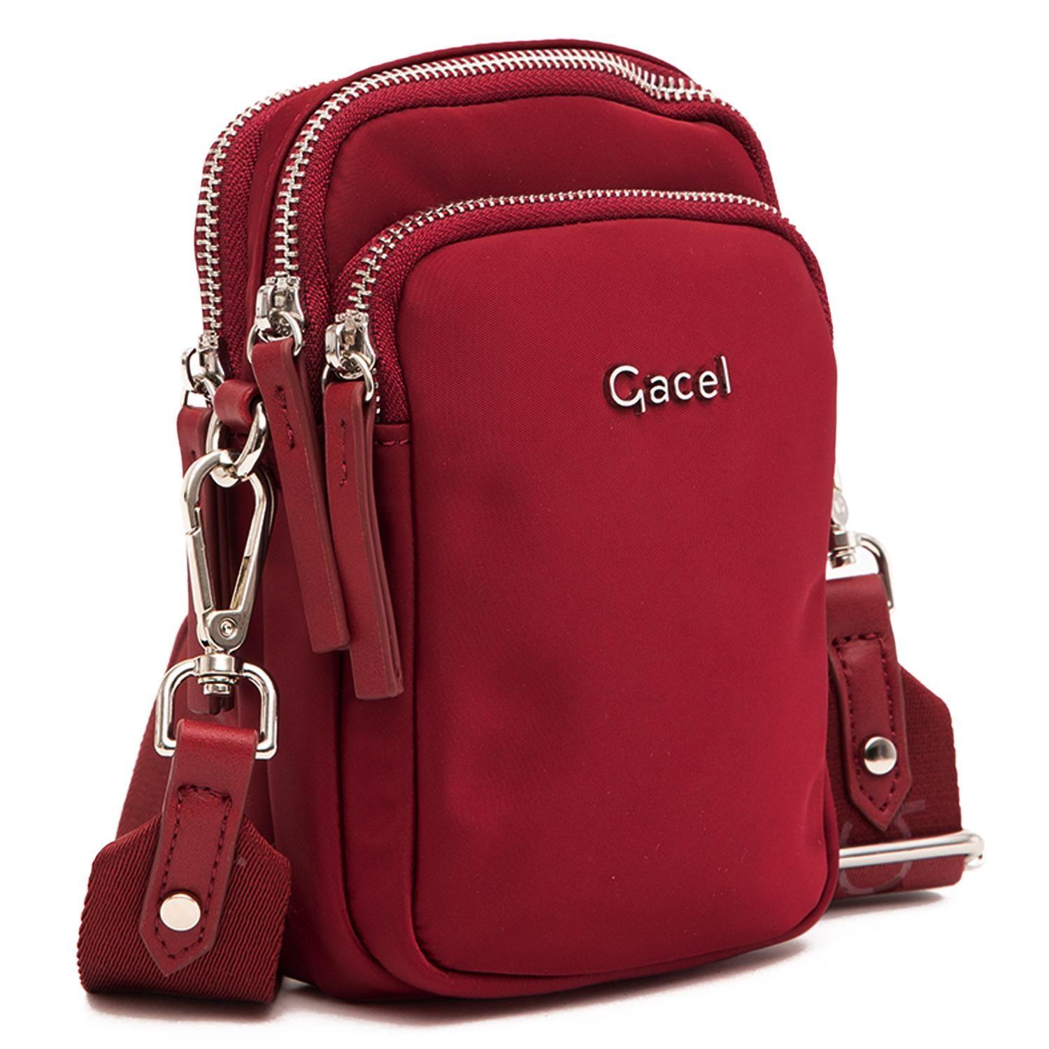 Cartera  Bandolera Pequeña  Gacel  Burdeo  Car3421-4