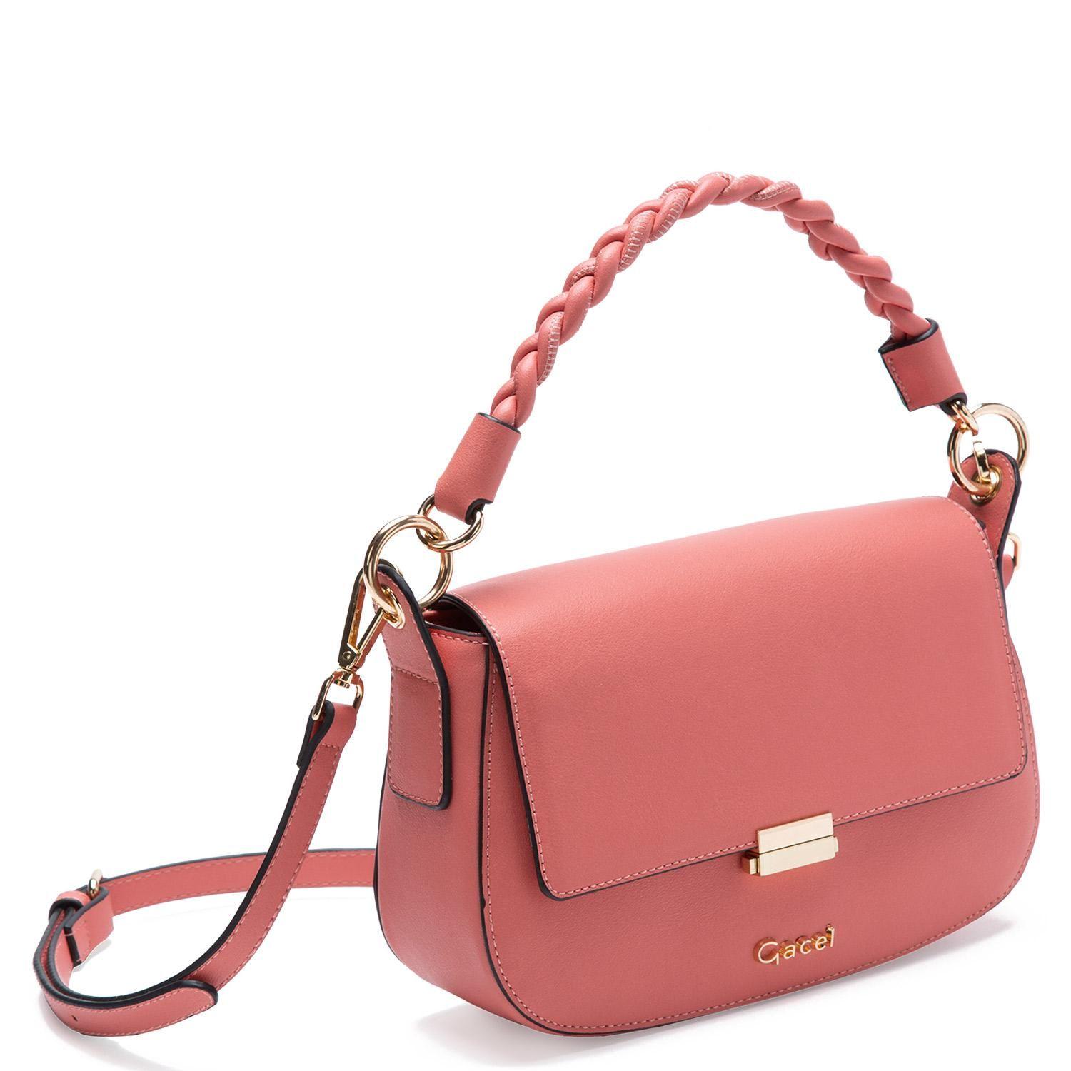Cartera  Bandolera Grande  Gacel  Coral  Car3118-2