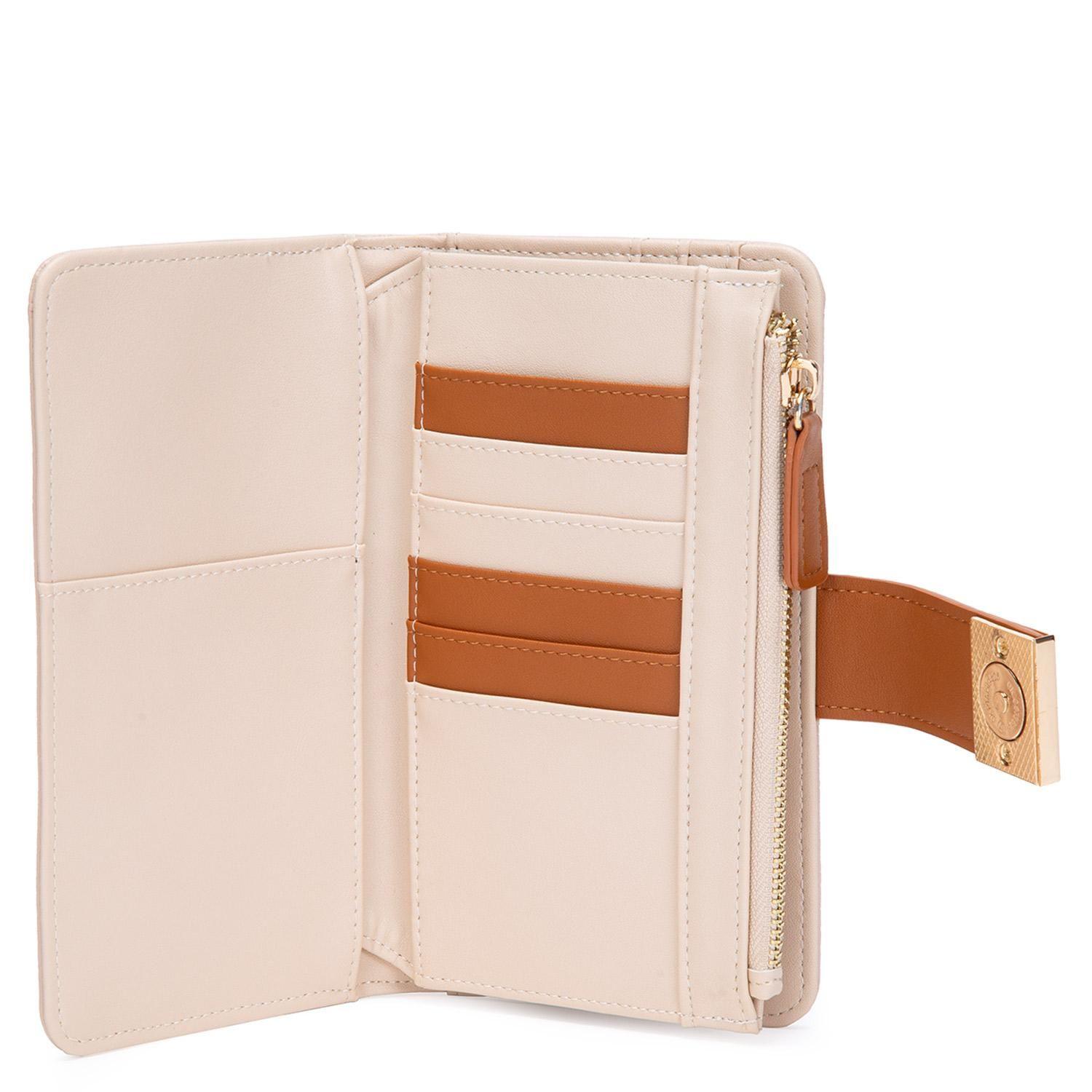 Billetera  Billetera Mediana  Gacel  Off White  Bil0411-2