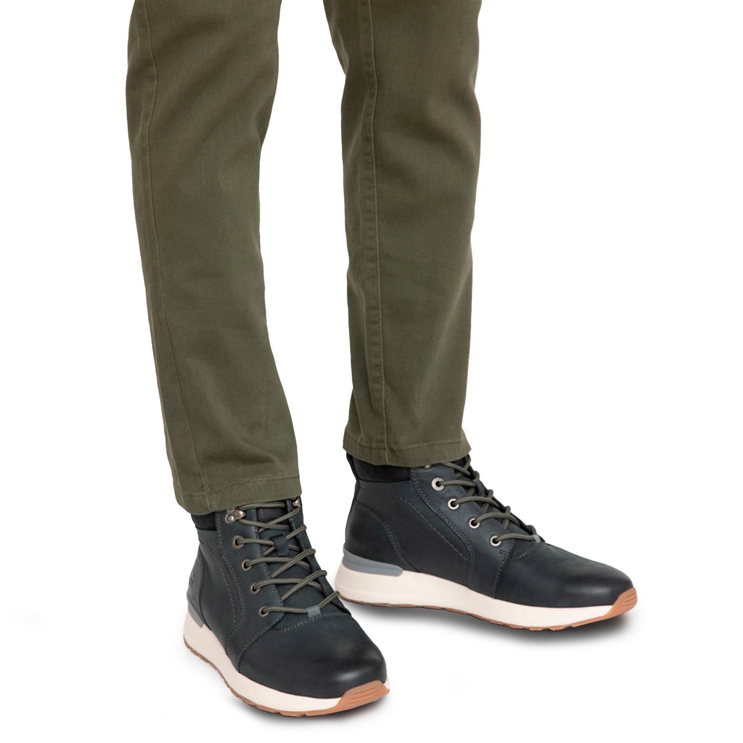 Botin de cuero hombre Guante marino Kioto-1
