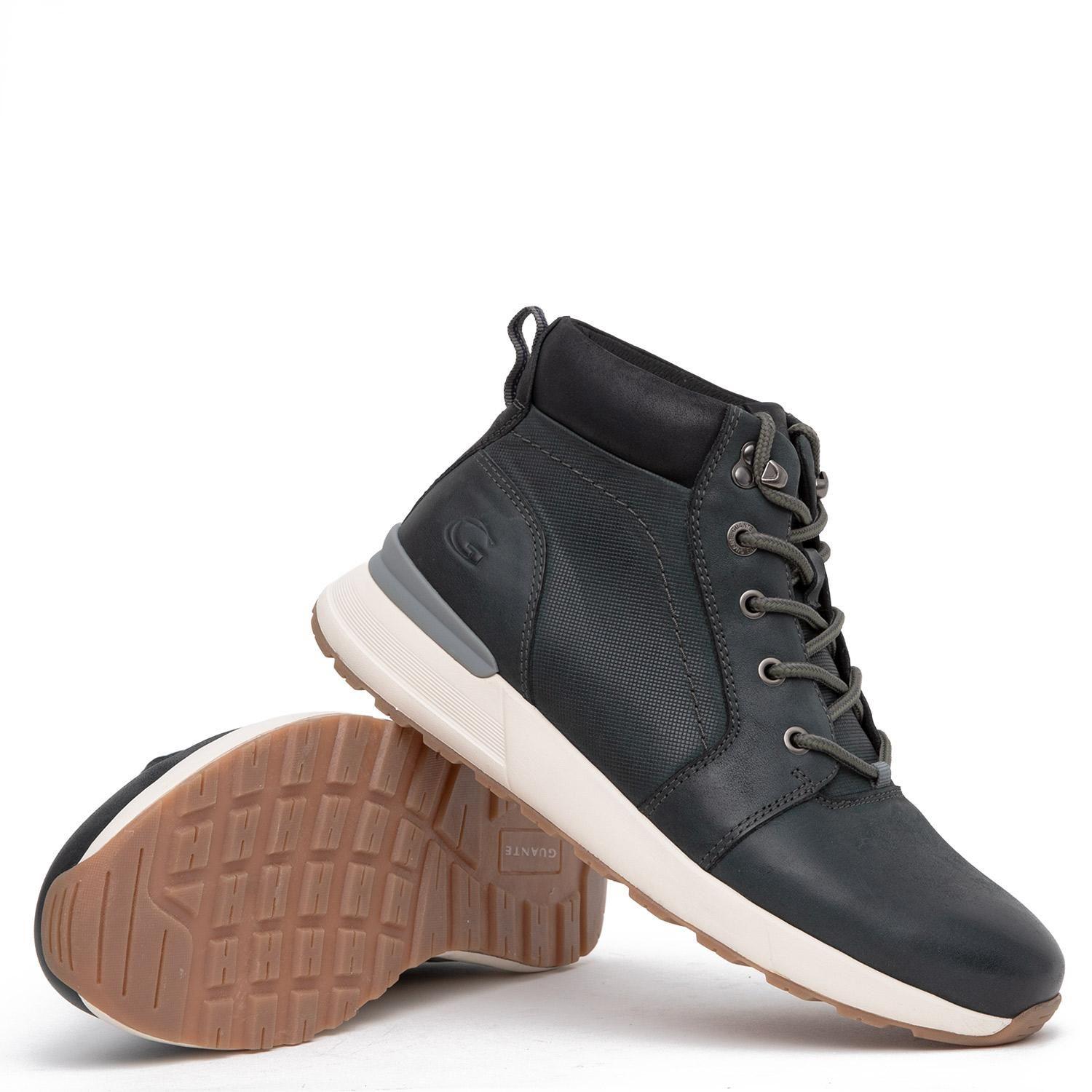 Botin de cuero hombre Guante marino Kioto-3