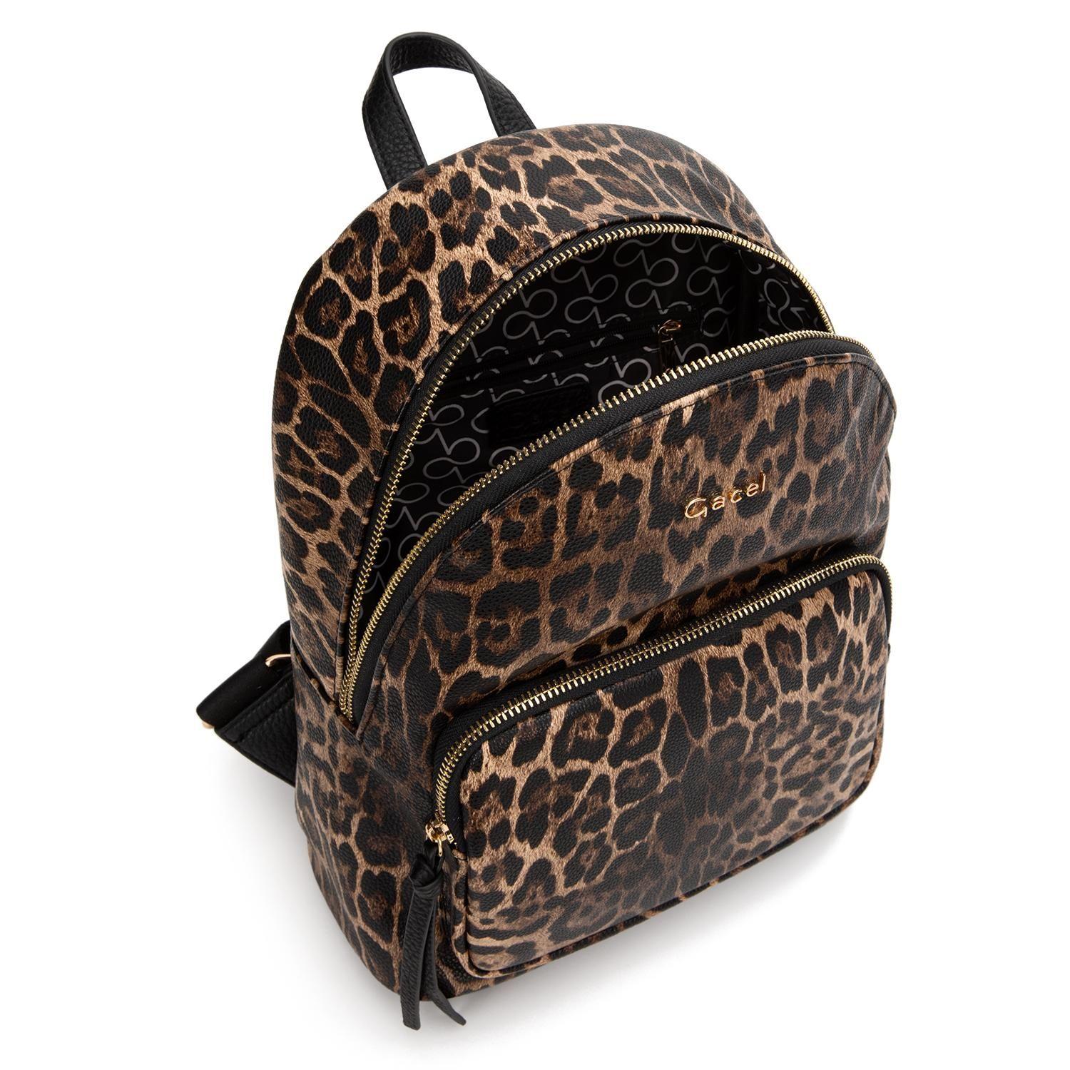 Mochila  Notebook  Gacel  Leopardo  Car3512-5
