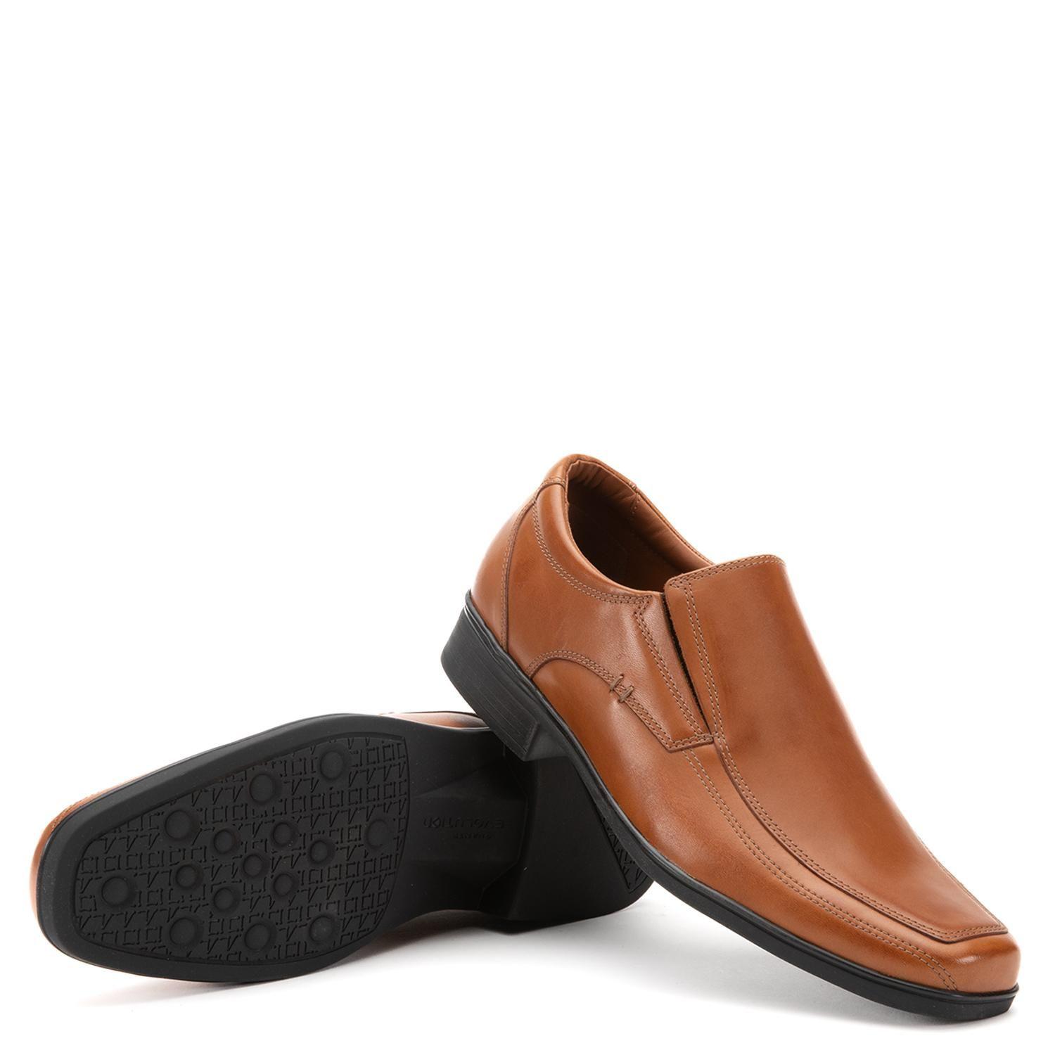 Zapato de cuero hombre Guante camel Montreal-3