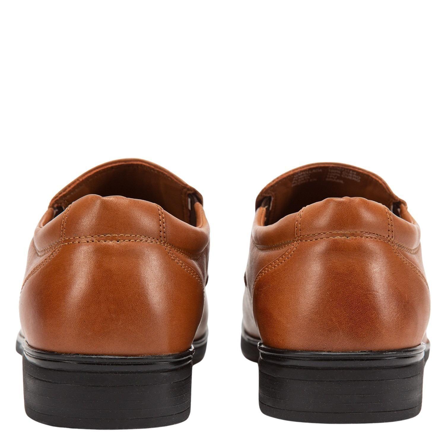 Zapato de cuero hombre Guante camel Montreal-5
