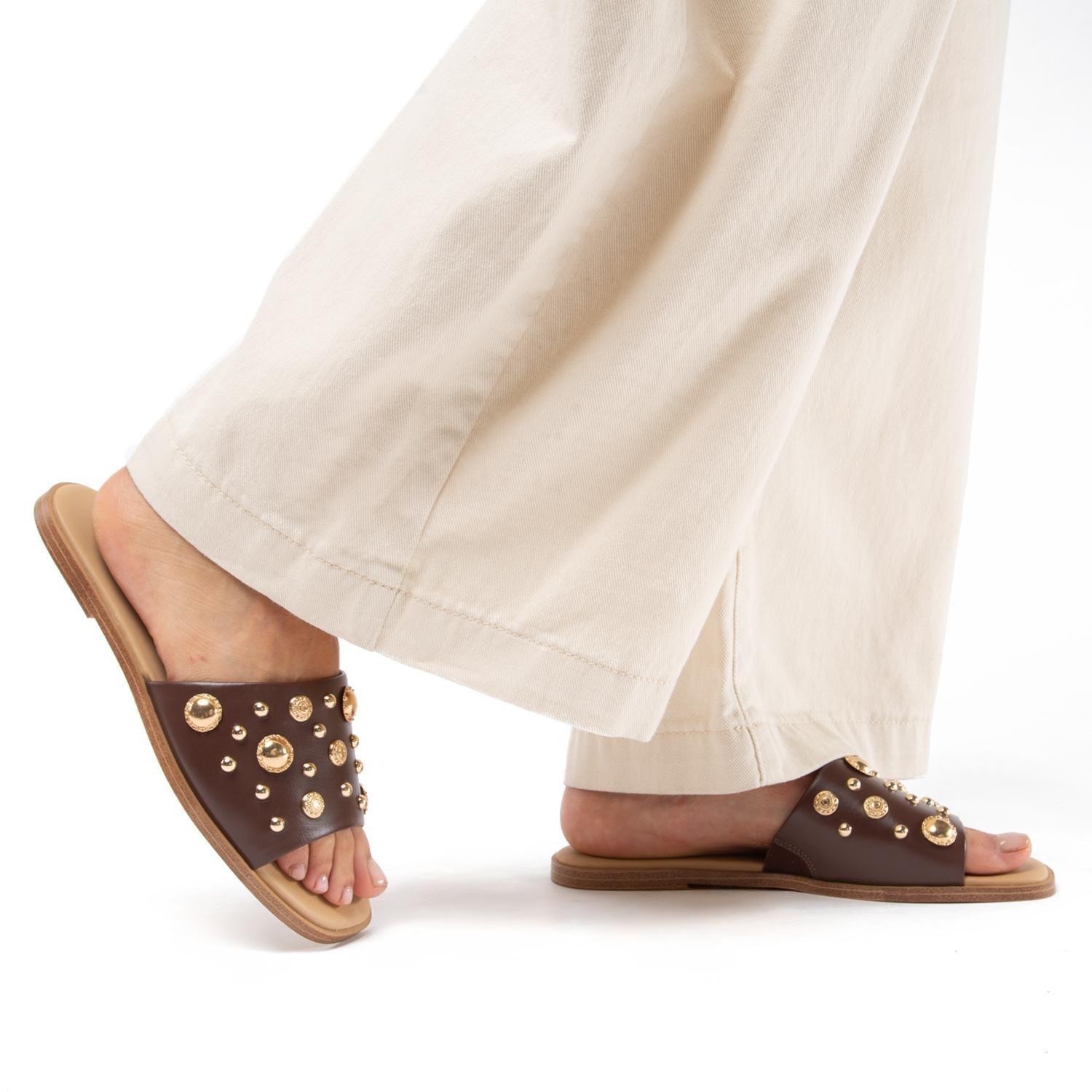 Sandalia  Philippa  Gacel  Chocolate  0660552-1