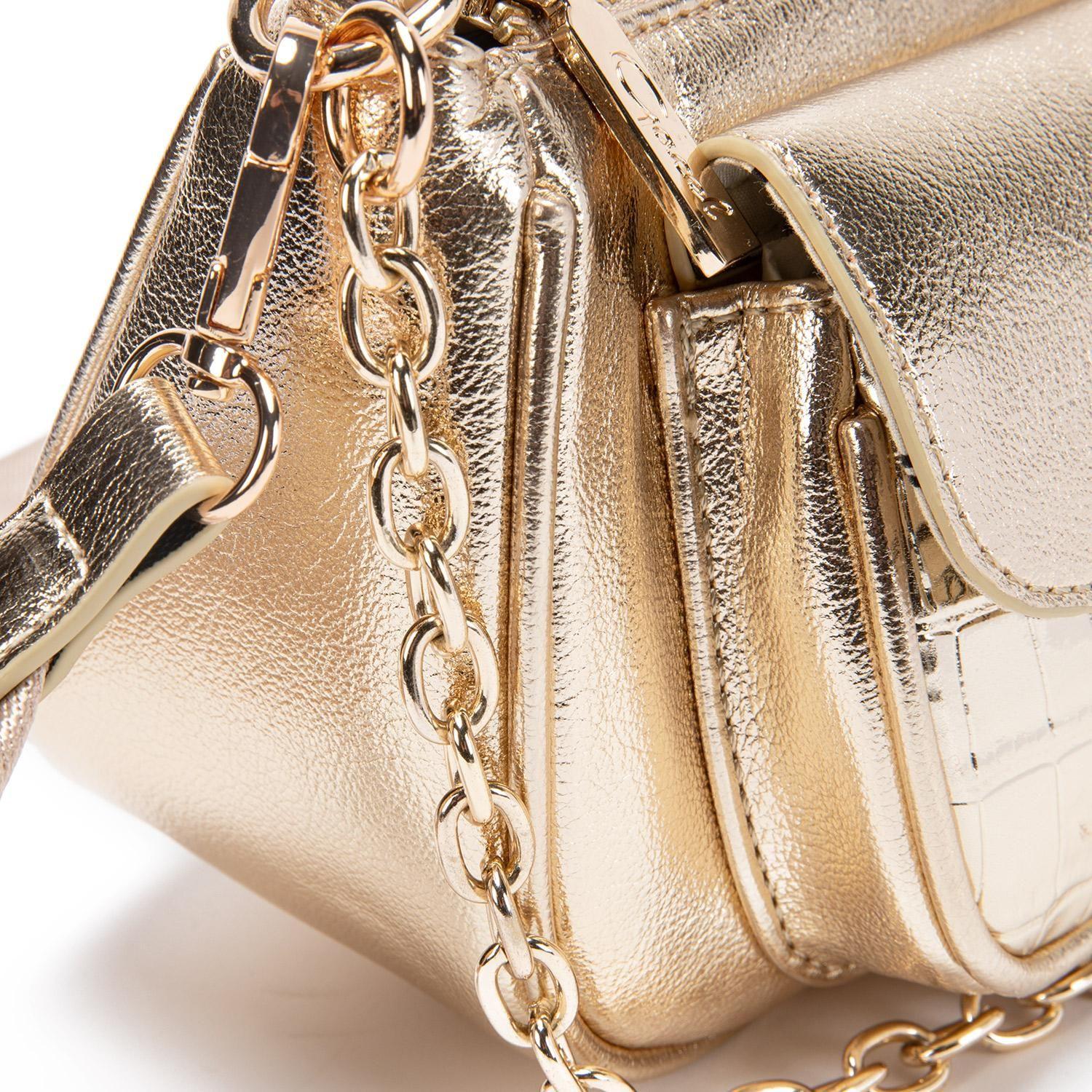 Cartera  Bandolera Pequeña  Gacel  Dorado  Car2889-3
