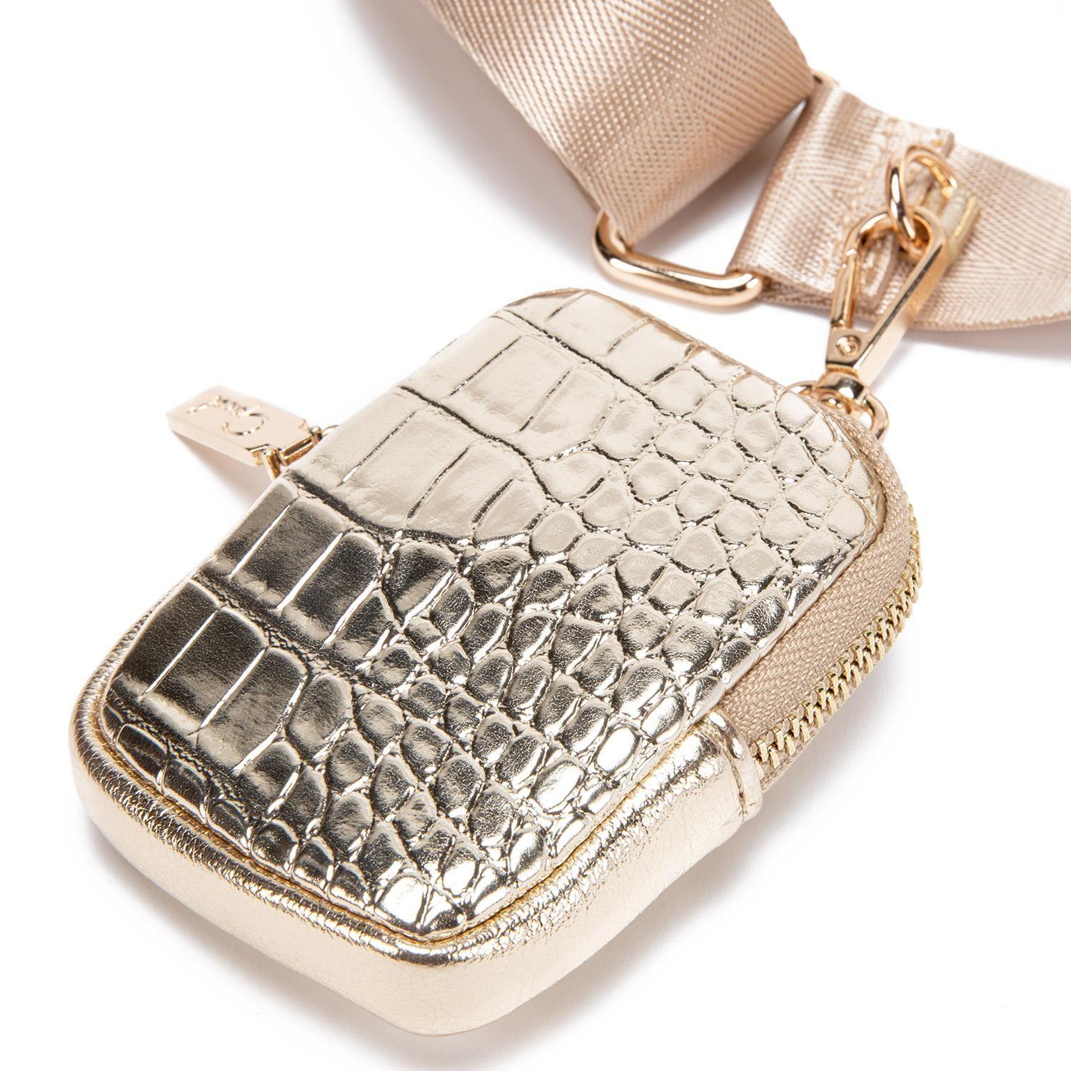 Cartera  Bandolera Pequeña  Gacel  Dorado  Car2889-4