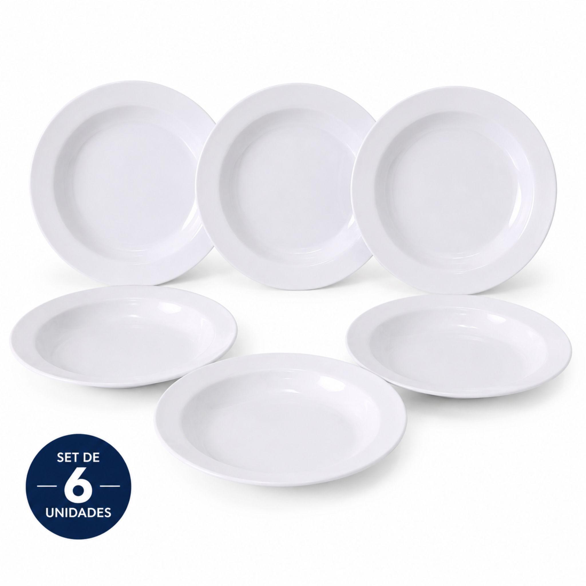 Set 6 Platillos T Melamina 15cm Platos T Melamina-0