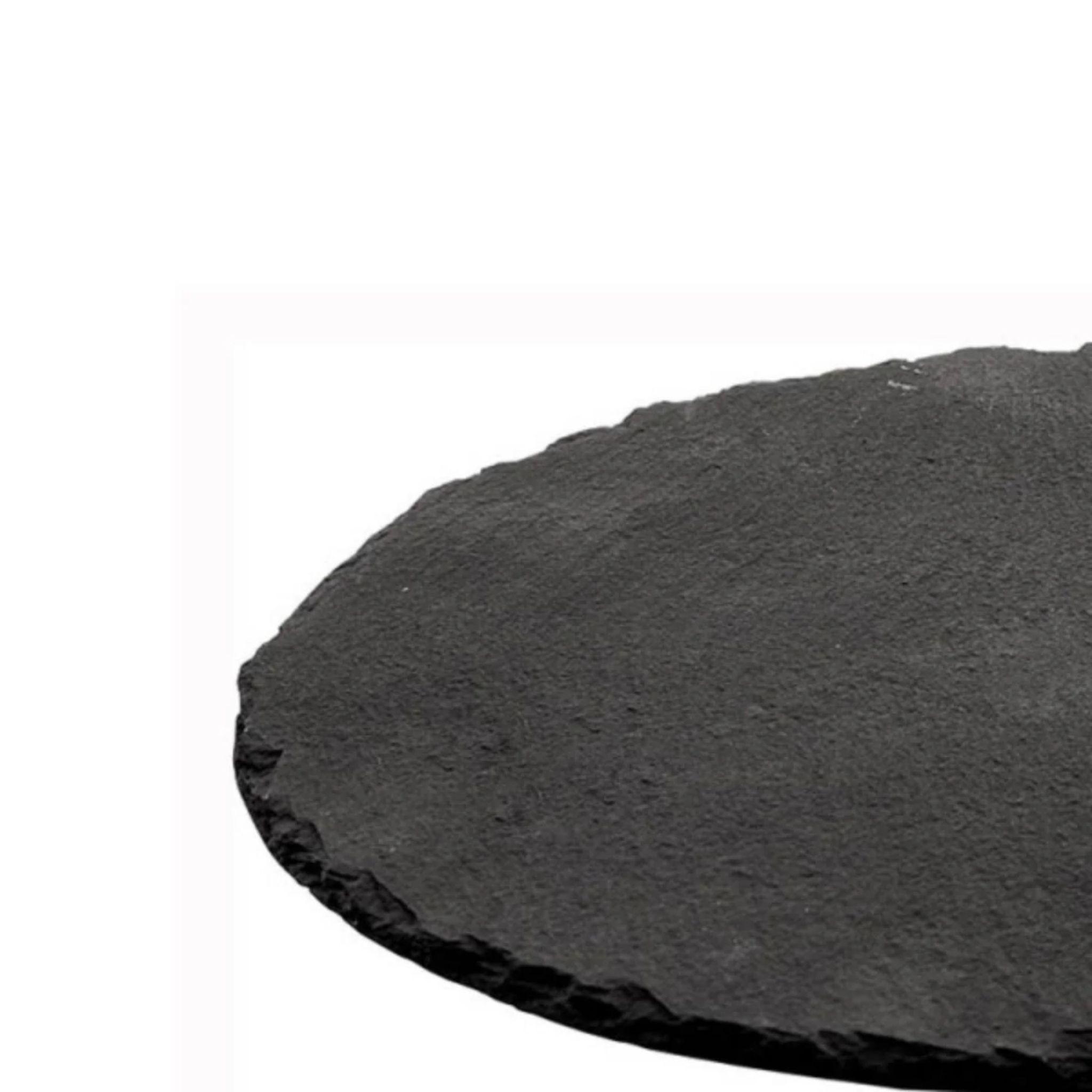 Plato Piedra Pizarra Circular 20cm Gourmet-4