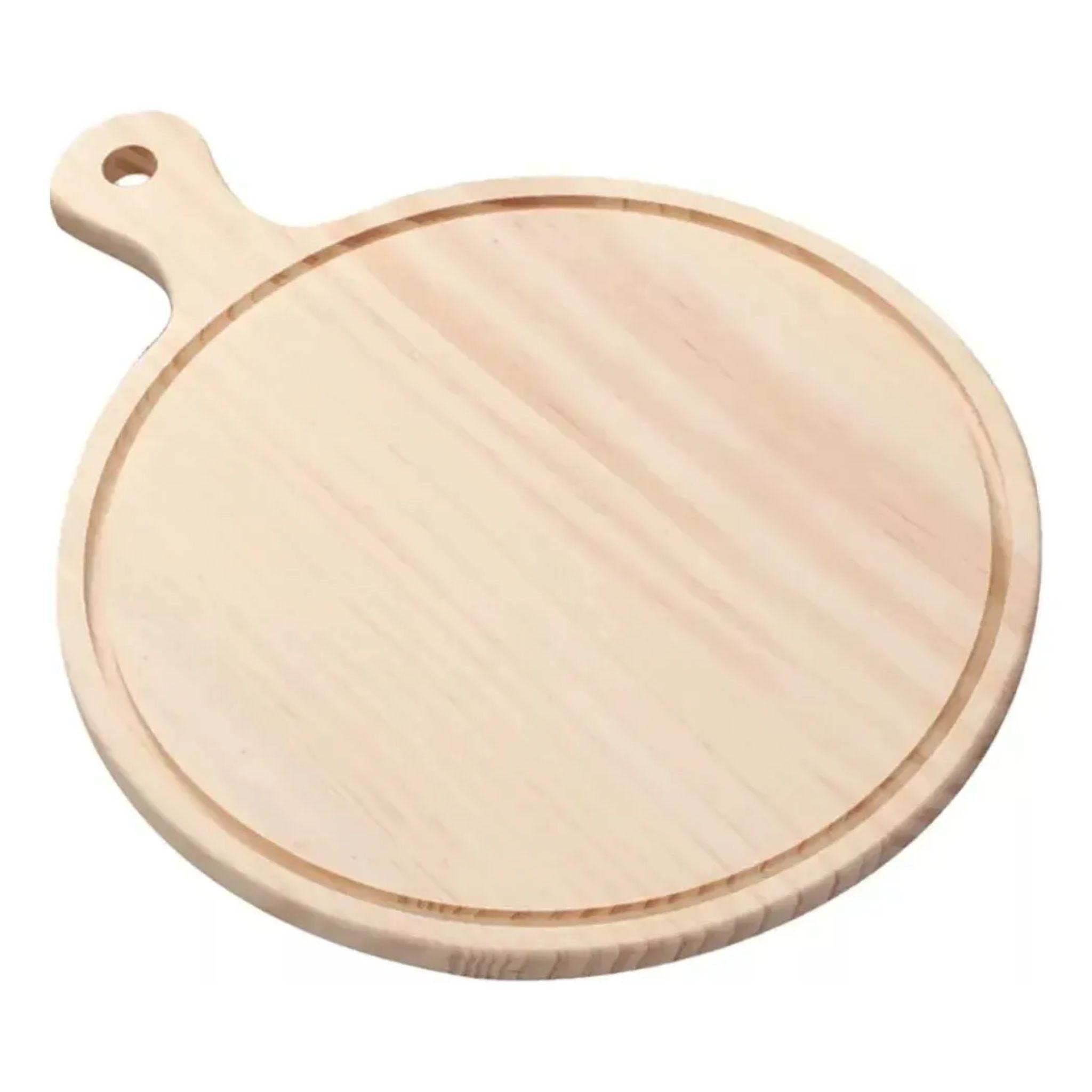 Tabla Pizza Tabla De Picoteo Plato De Madera 37 X 27cm-2