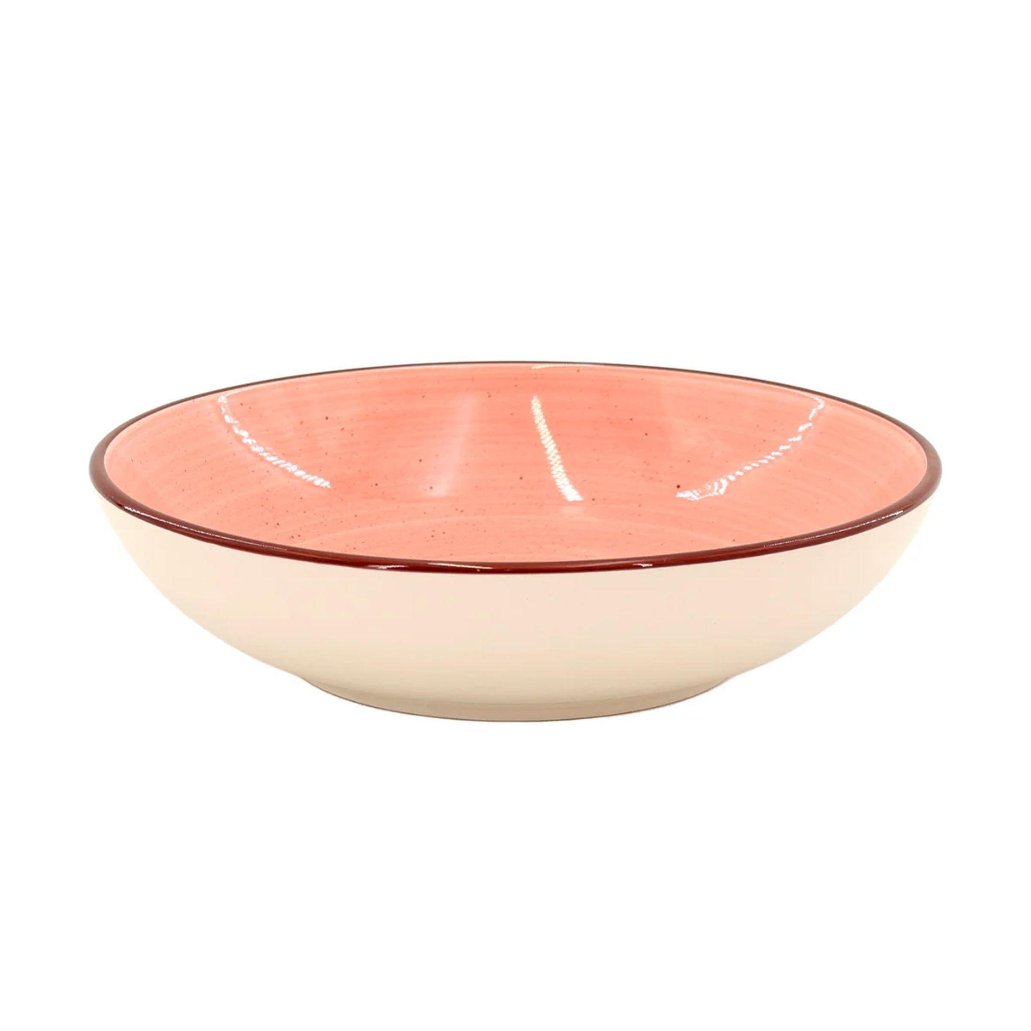 Juego De Loza Vajillas 30 Piezas Lorenza Hallen Rosa-2