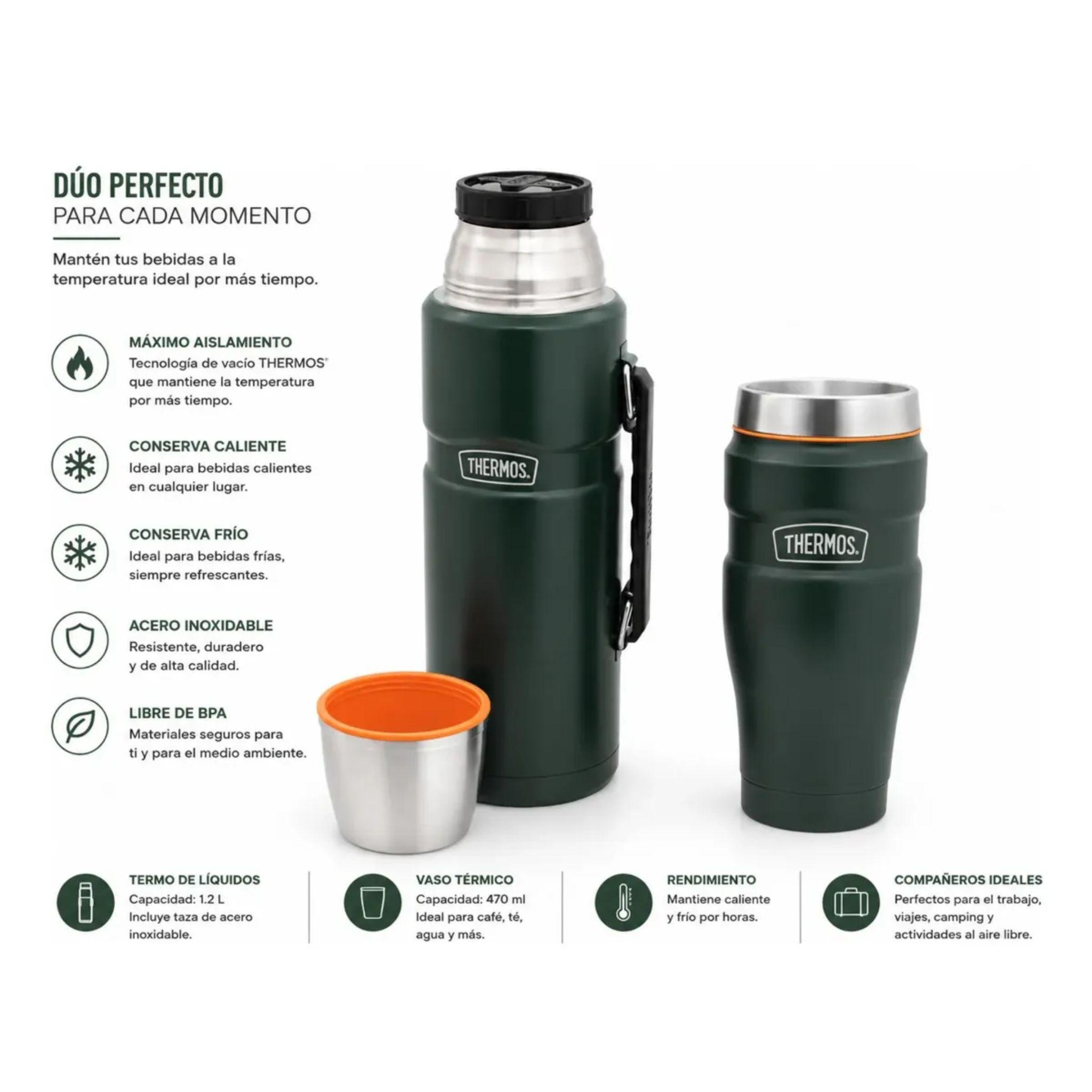 Pack Vaso T rmico Termo De Liquidos 1 2L Thermos-2