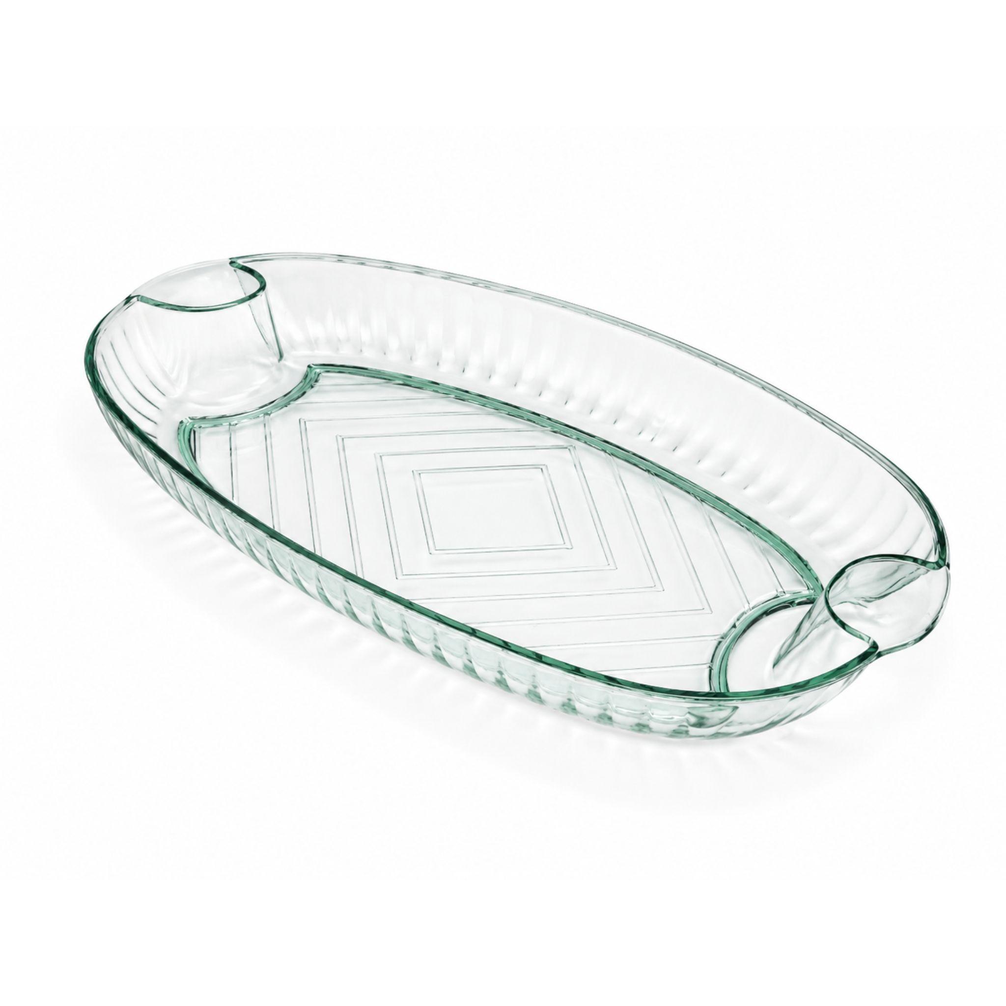 Bandeja Acr lica Rectangular 26 cm Ideal para Servir y Organizar-1