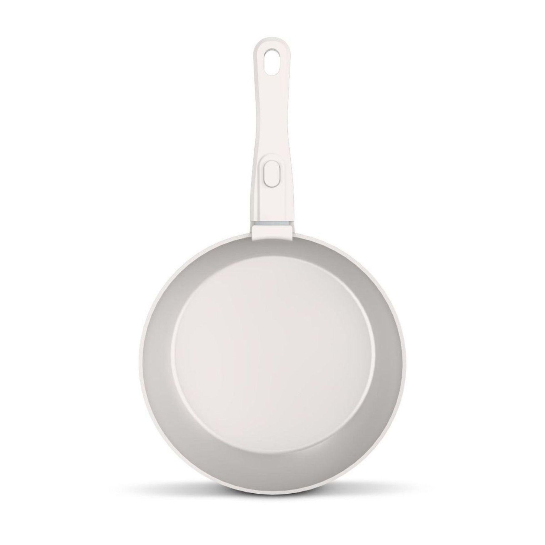 Batería De Cocina / Juego De Ollas Aluminio Forjador 14 Pzas-Blanco-2