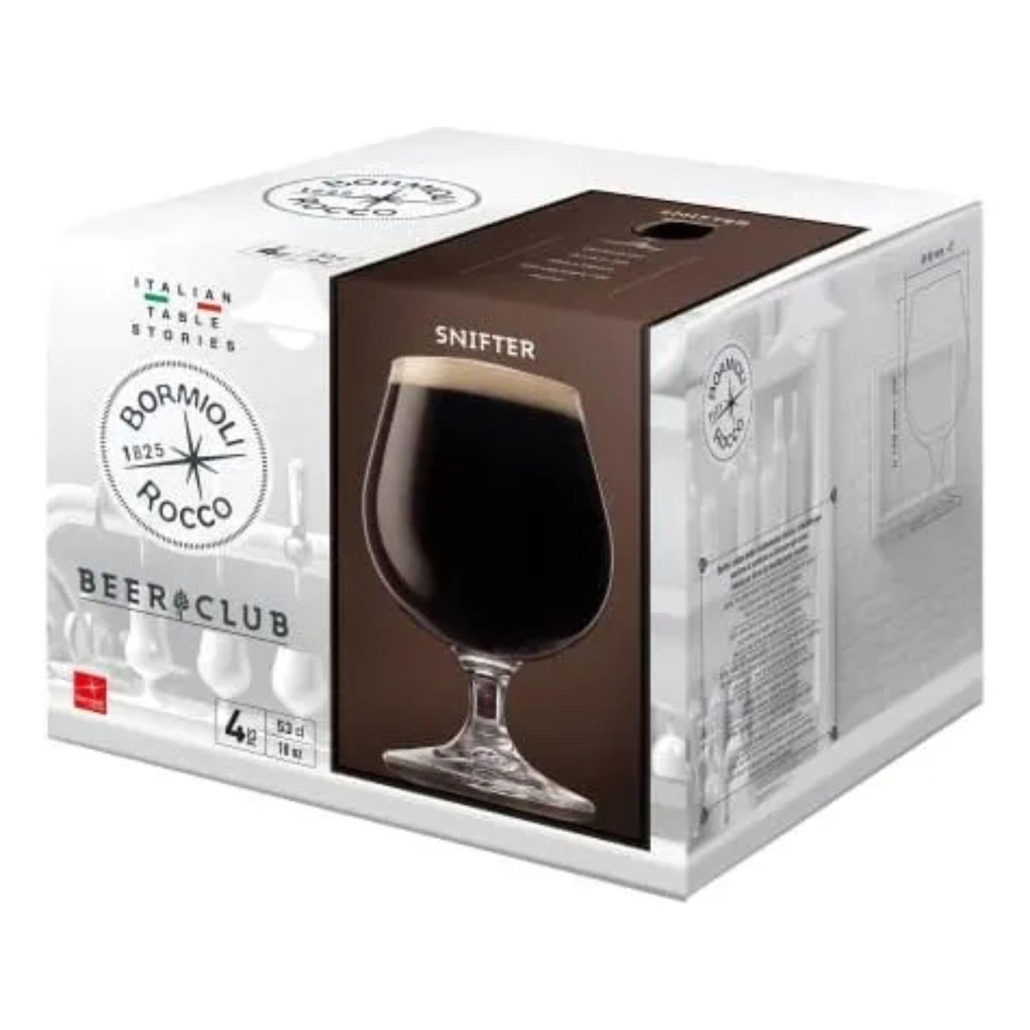 Copas De Cerveza Artesanal 530ml Premium Bormioli Rocco Snifter X4-3