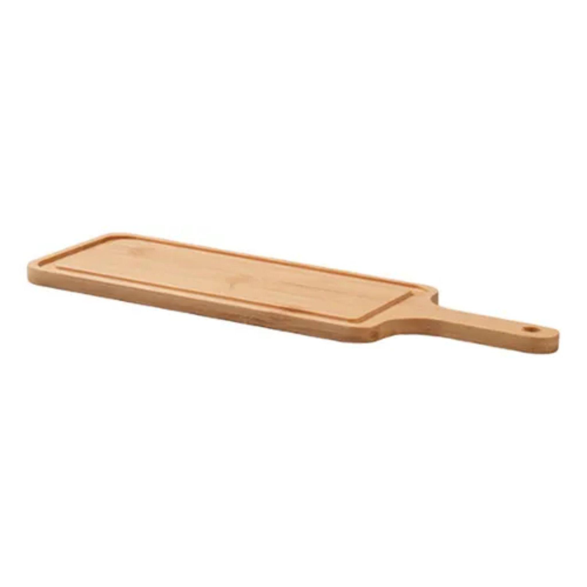 Tabla Para Picar Picoteo Queso De Madera Bambú 55cm -1